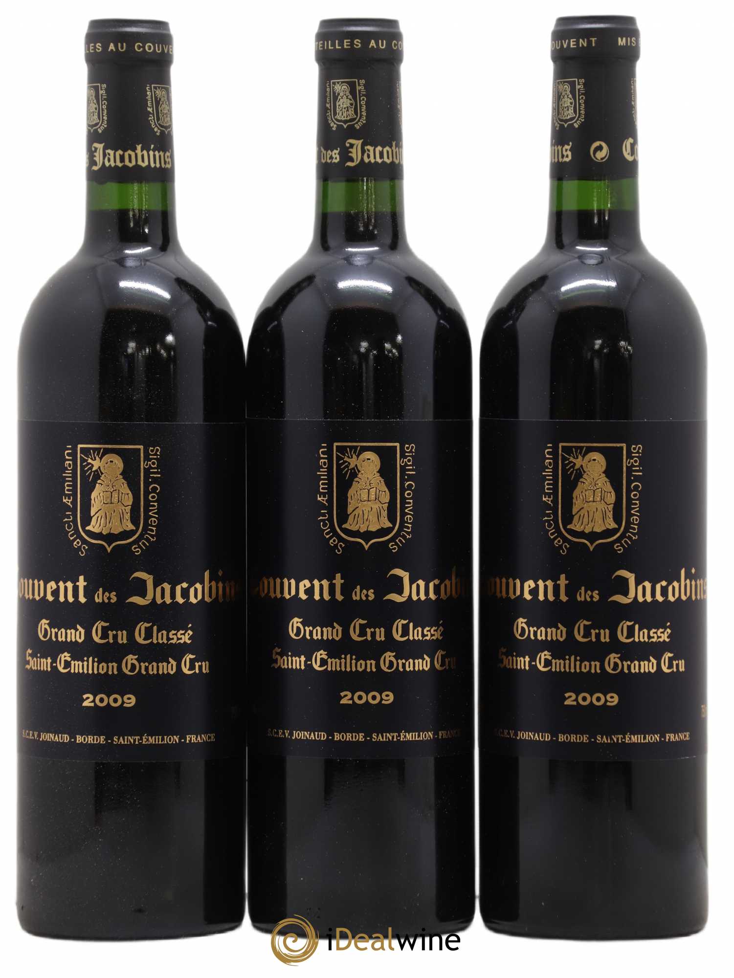 Château Couvent des Jacobins Grand Cru Classé 2009 - Lot de 12 bouteilles - 1