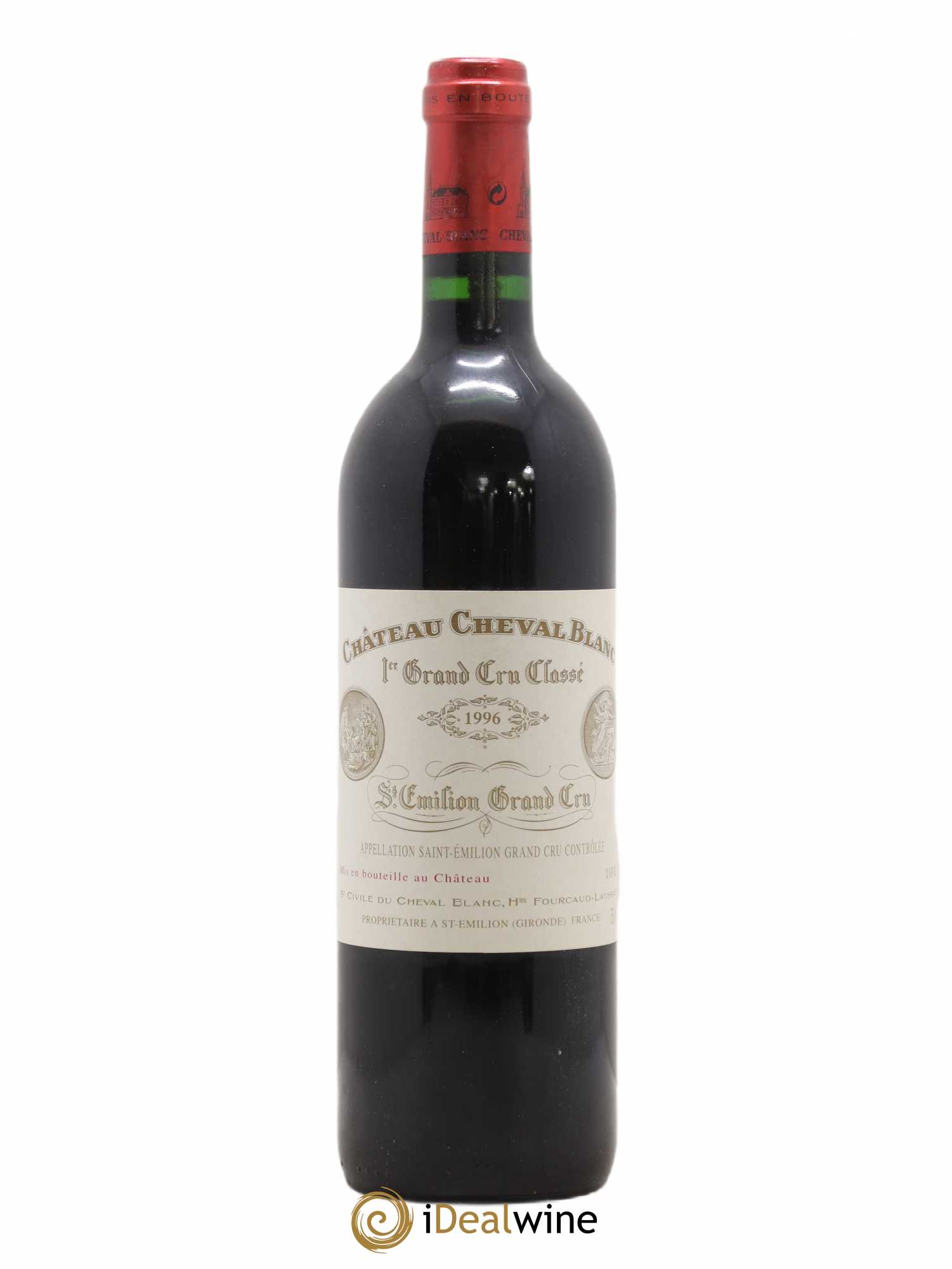 Château Cheval Blanc 1er Grand Cru Classé A 1996 - Lot de 1 bouteille - 0
