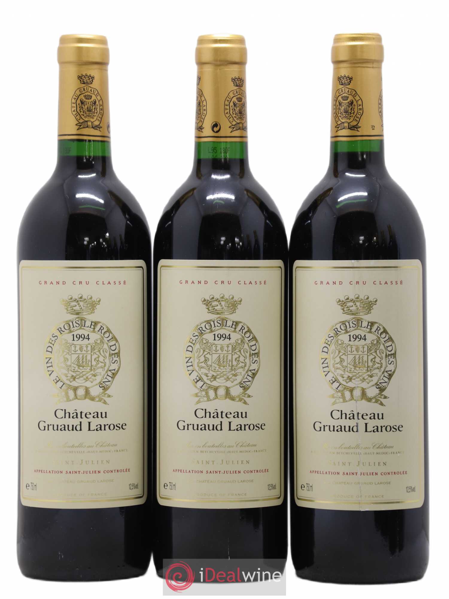 Château Gruaud Larose 2ème Grand Cru Classé 1994 - Lot de 6 bouteilles - 1