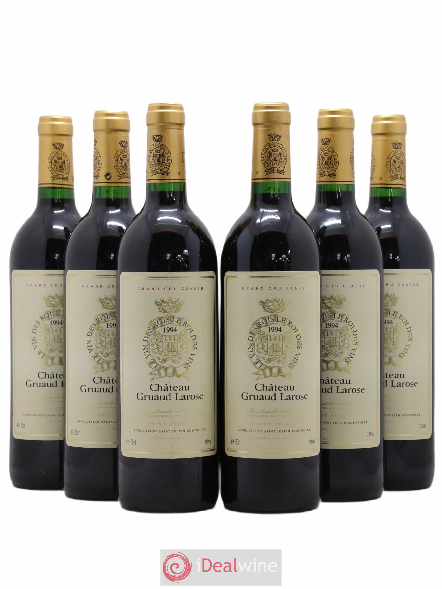 Château Gruaud Larose 2ème Grand Cru Classé 1994 - Lot de 6 bouteilles - 0