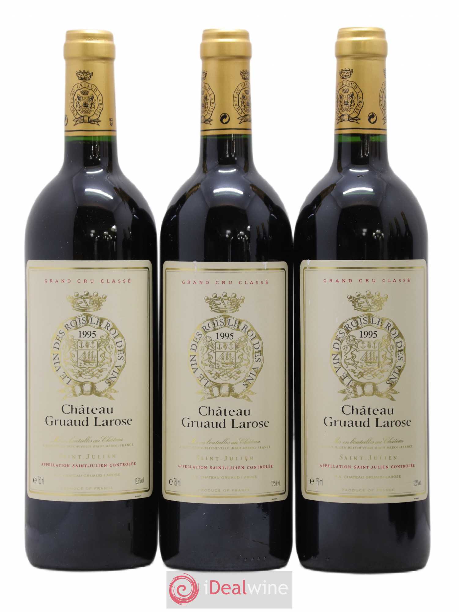 Château Gruaud Larose 2ème Grand Cru Classé 1995 - Lot de 6 bouteilles - 1