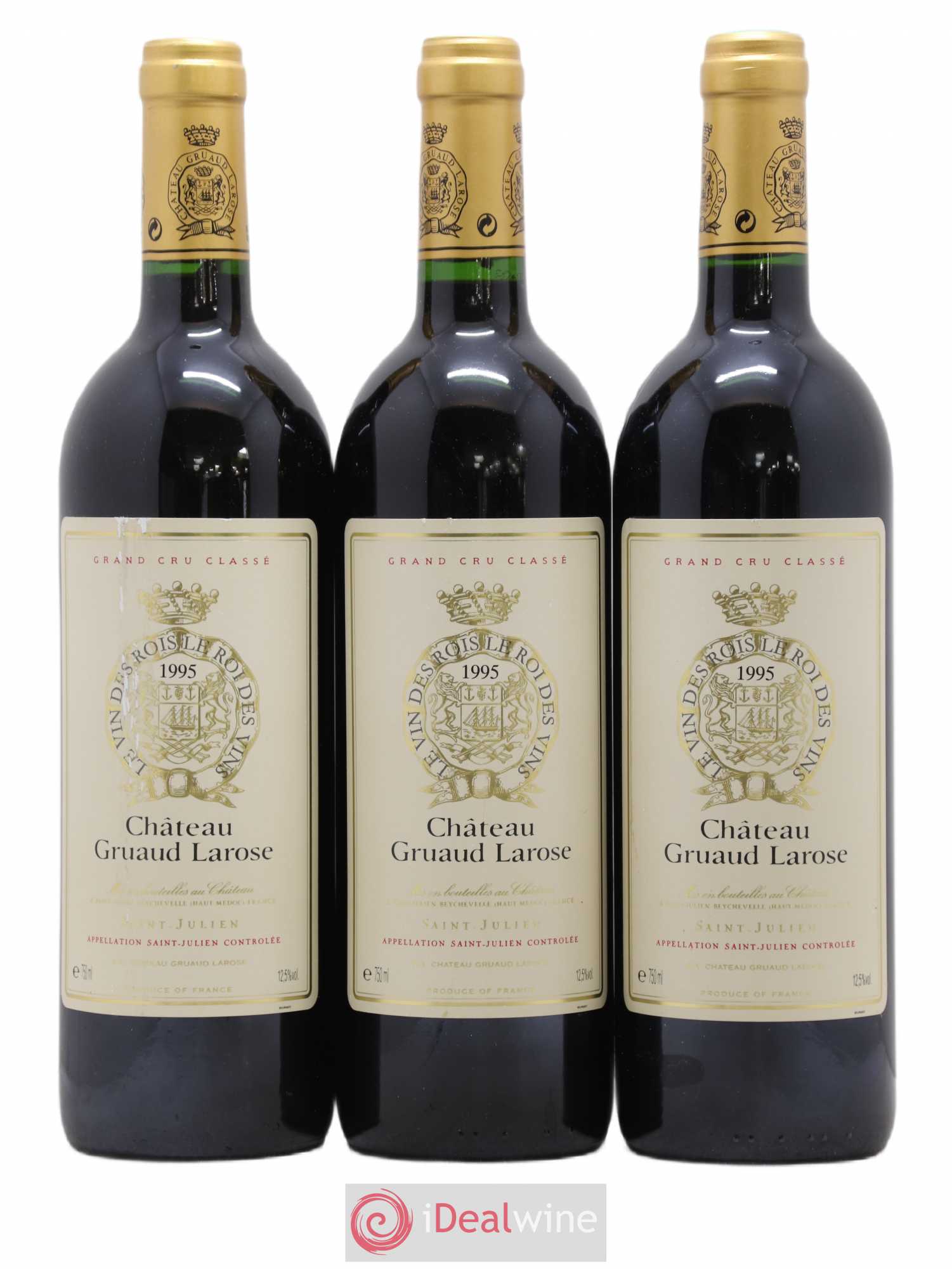 Château Gruaud Larose 2ème Grand Cru Classé 1995 - Lot de 6 bouteilles - 2