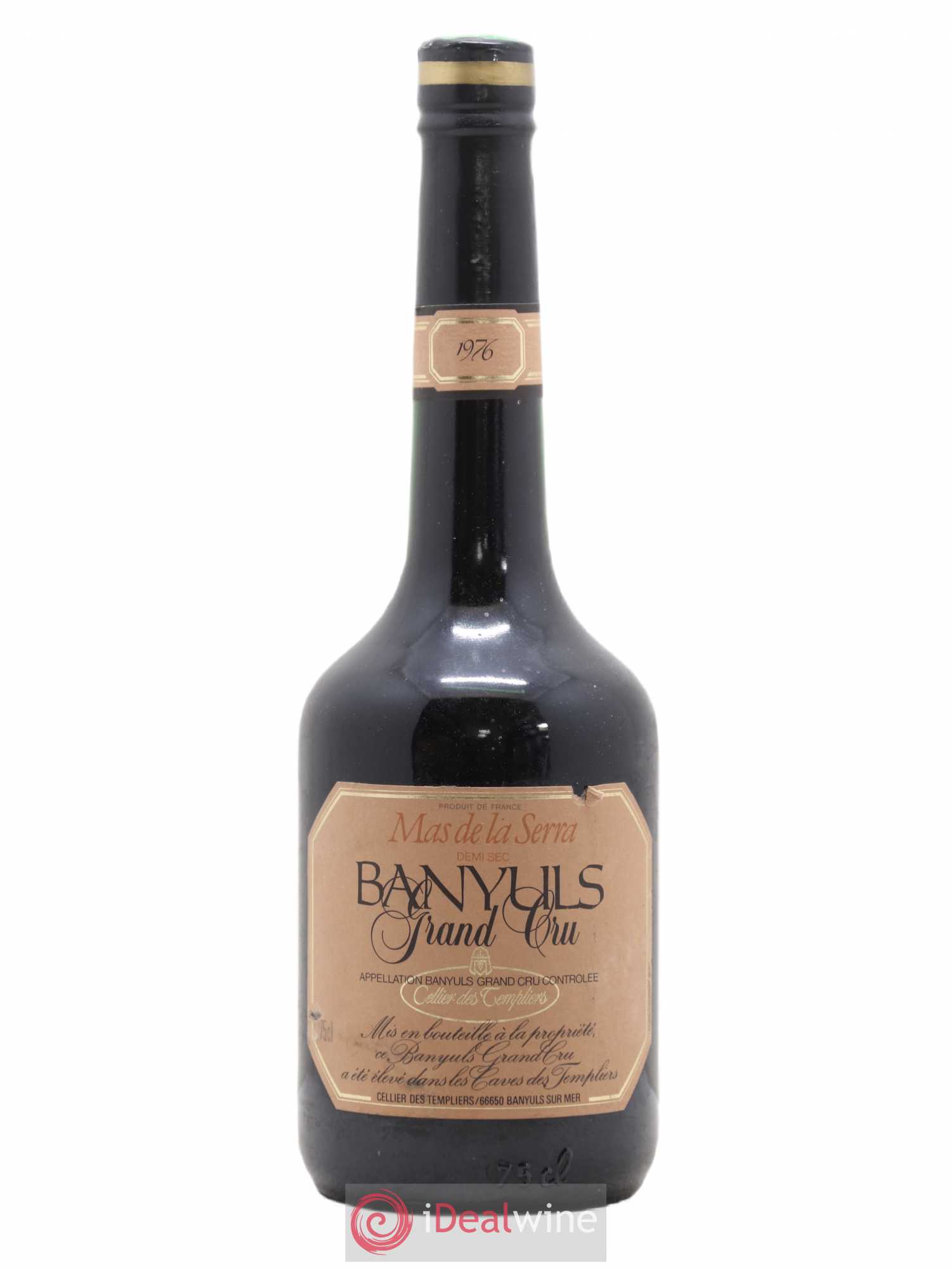 Banyuls Demi-sec Grand Cru Mas De La Serra 1976 - Lot de 1 bouteille - 0