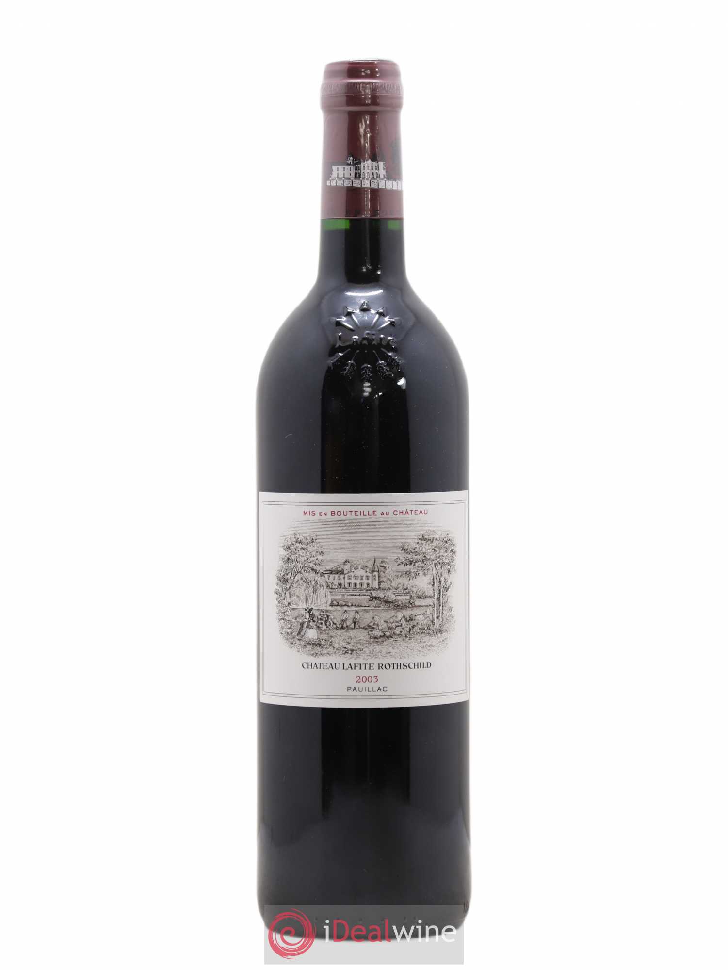 Château Lafite Rothschild 1er Grand Cru Classé 2003 - Lot de 1 bouteille - 0