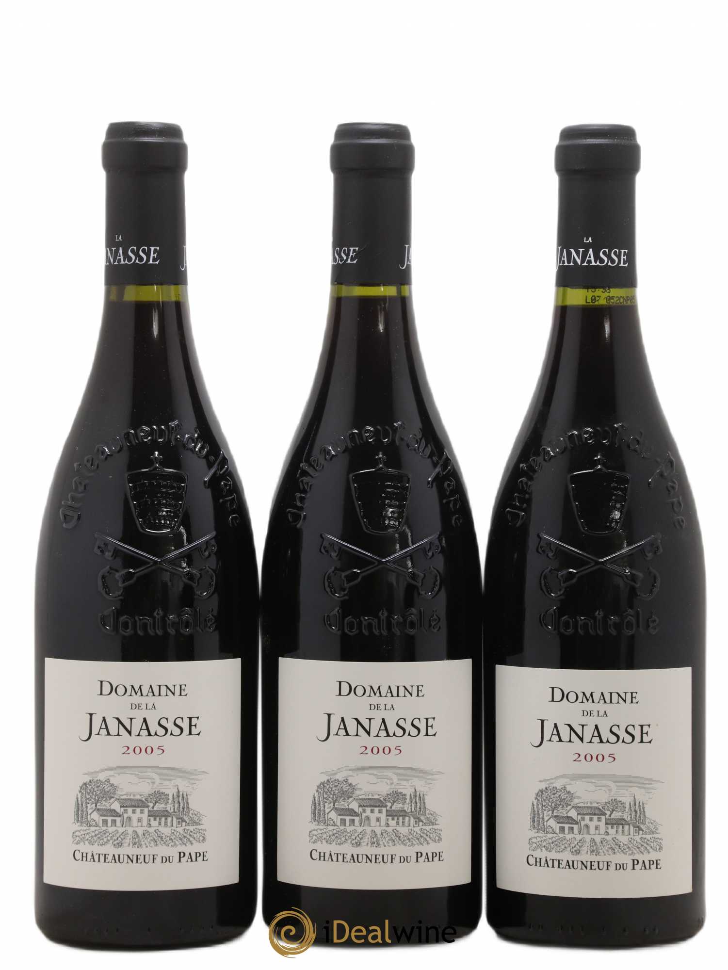 Châteauneuf-du-Pape La Janasse (Domaine de) 2005 - Lot de 3 bouteilles - 0