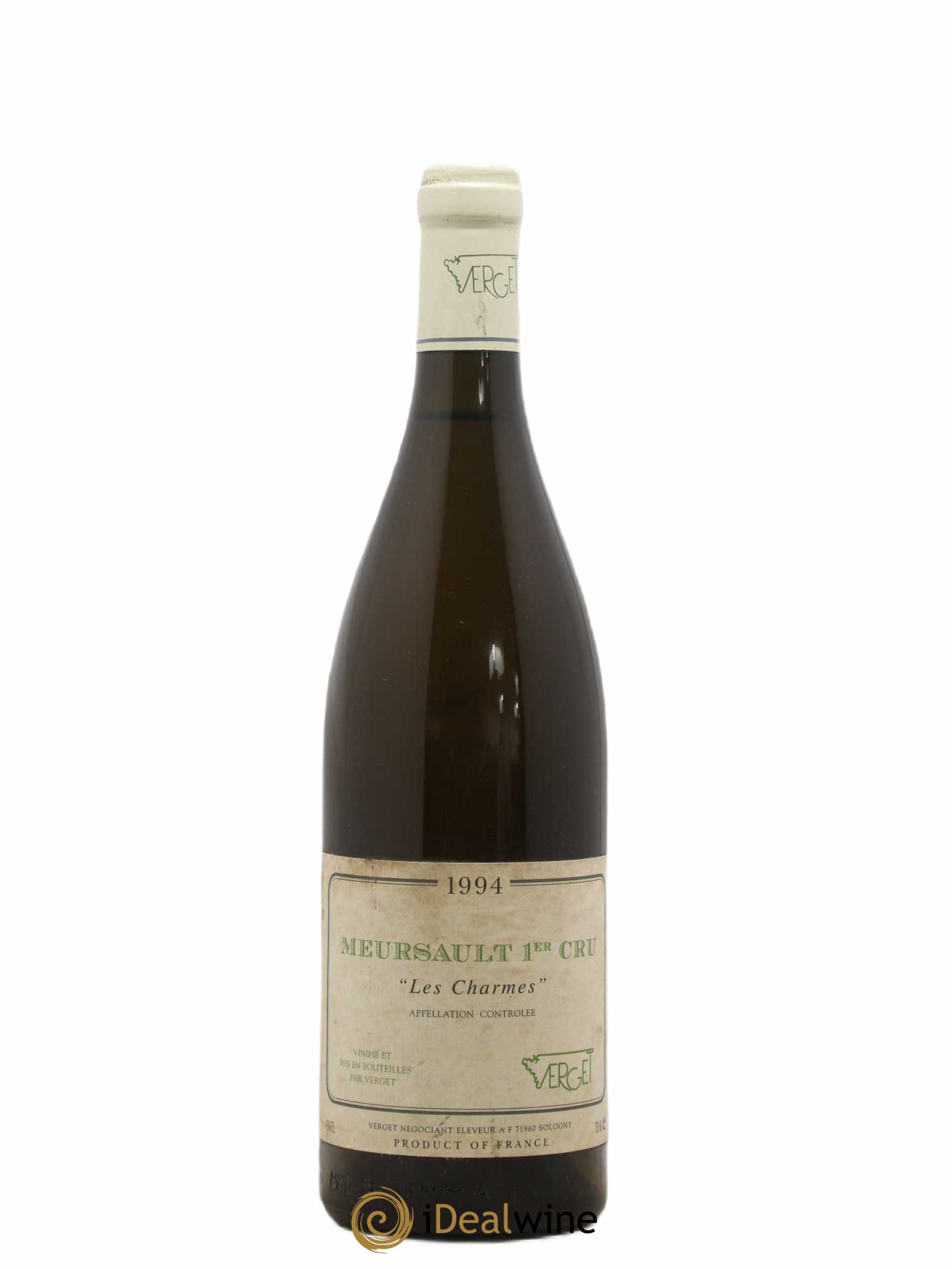 Meursault 1er Cru Les Charmes Verget 1994 - Posten von 1 Flasche - 0