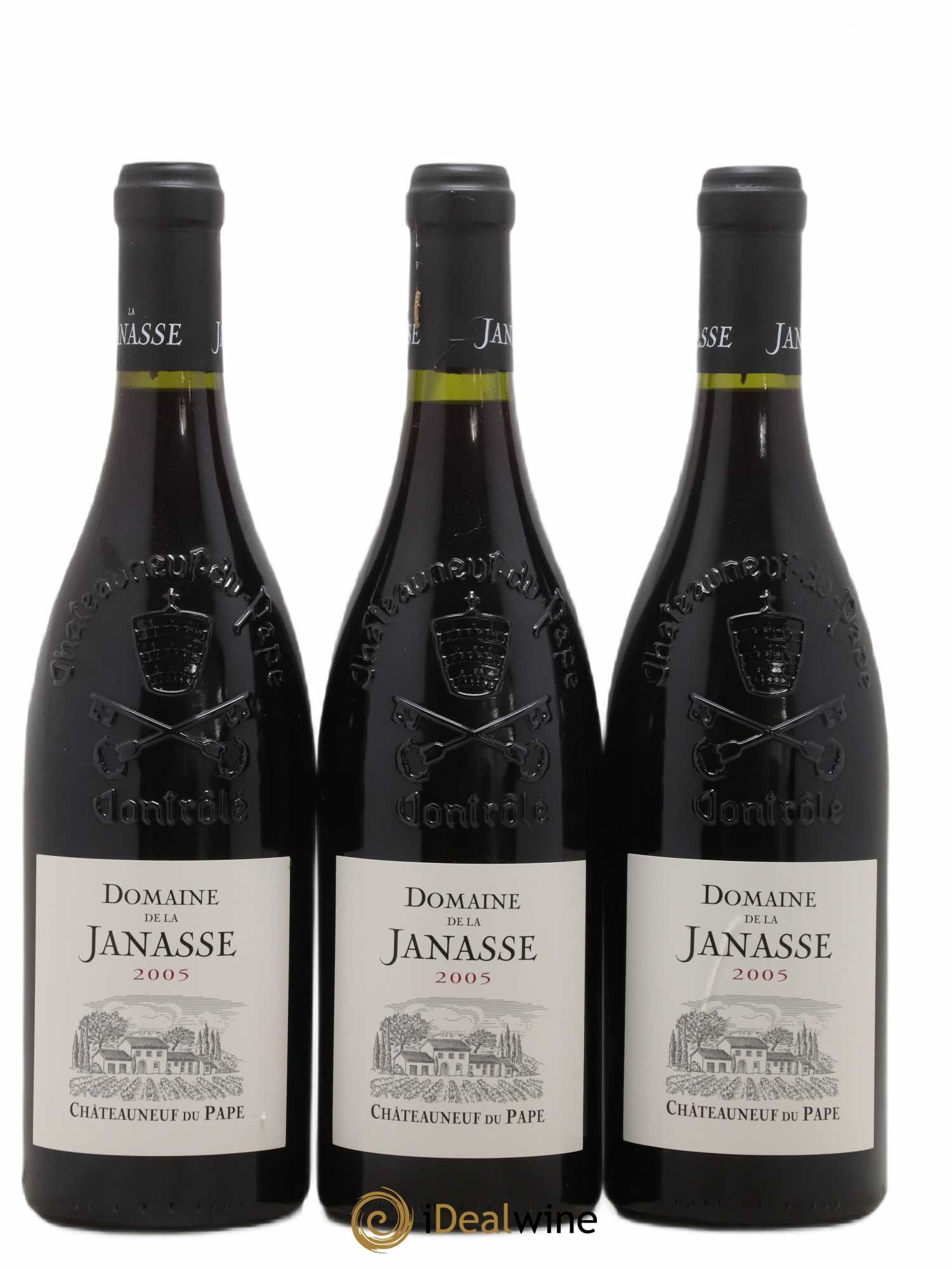 Châteauneuf-du-Pape La Janasse (Domaine de) 2005 - Lot de 3 bouteilles - 0