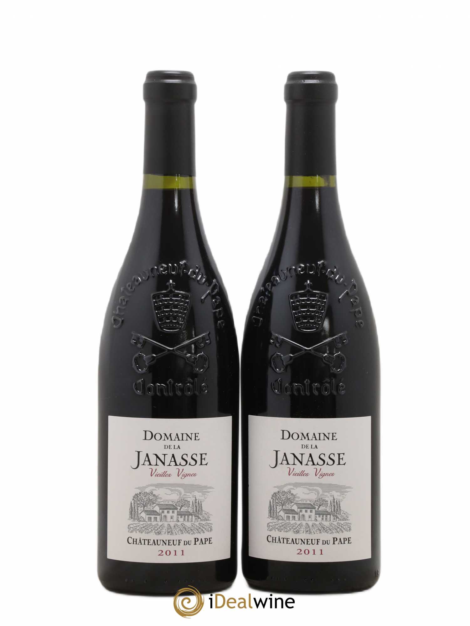 Châteauneuf-du-Pape Cuvée Vieilles Vignes La Janasse (Domaine de) 2011 - Lot de 2 bouteilles - 0