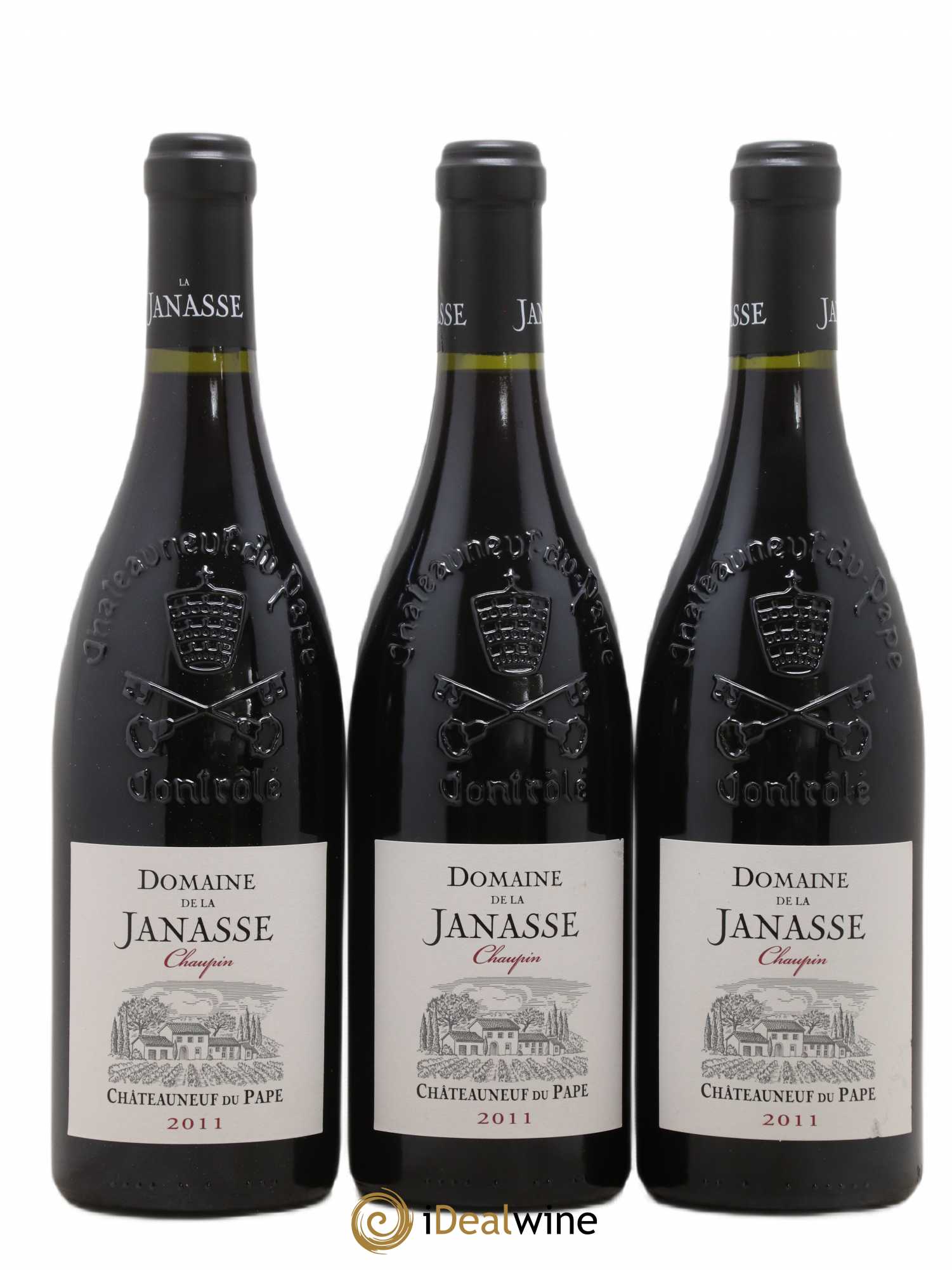 Châteauneuf-du-Pape Cuvée Chaupin La Janasse (Domaine de) 2011 - Lot de 12 bouteilles - 1