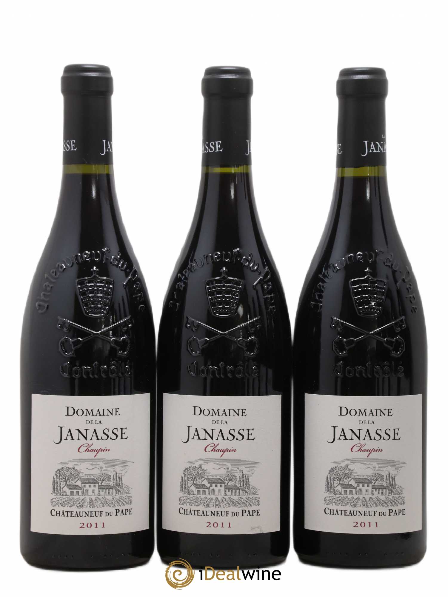 Châteauneuf-du-Pape Cuvée Chaupin La Janasse (Domaine de) 2011 - Lot de 12 bouteilles - 3