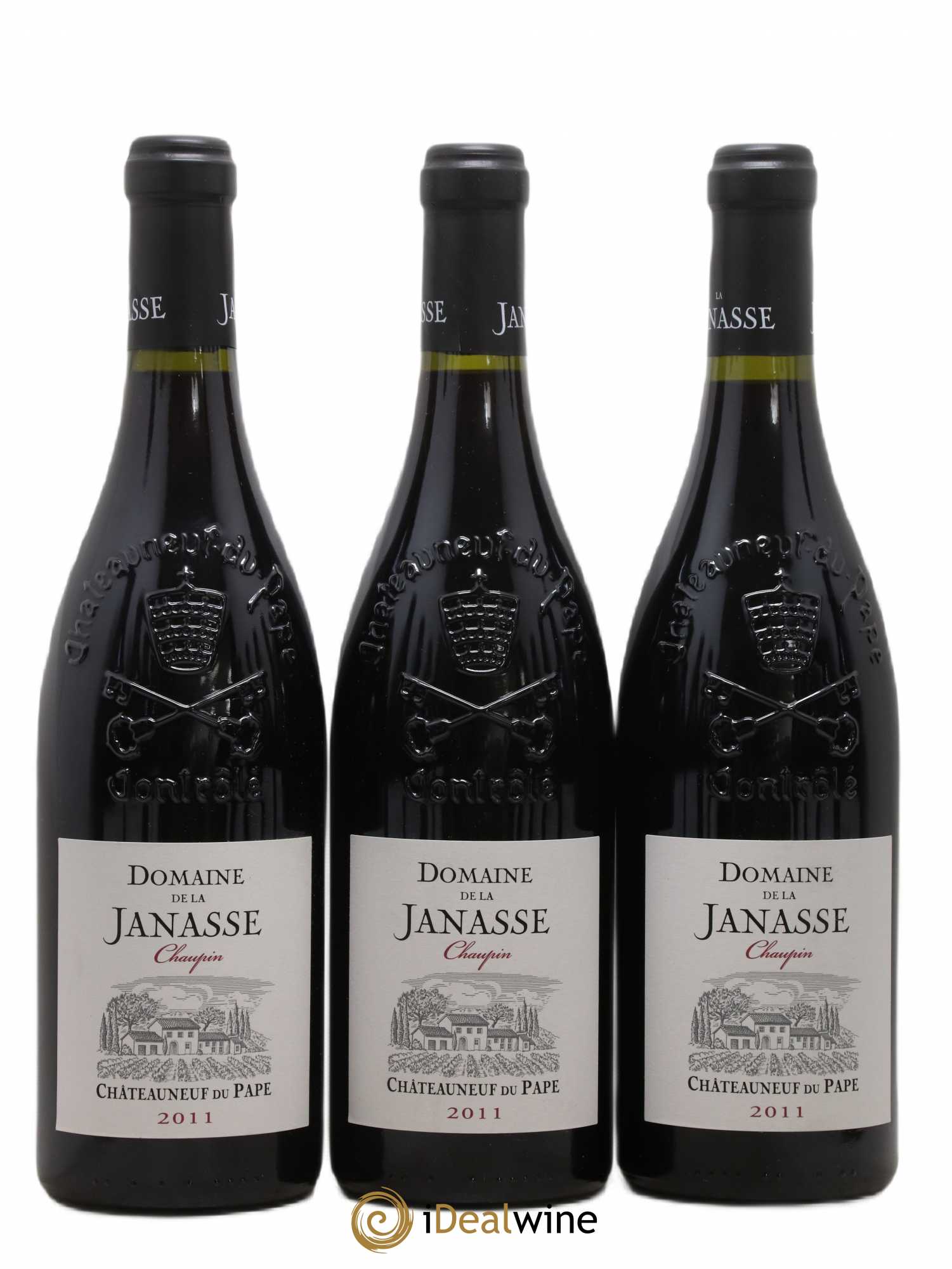 Châteauneuf-du-Pape Cuvée Chaupin La Janasse (Domaine de) 2011 - Lot de 12 bouteilles - 4