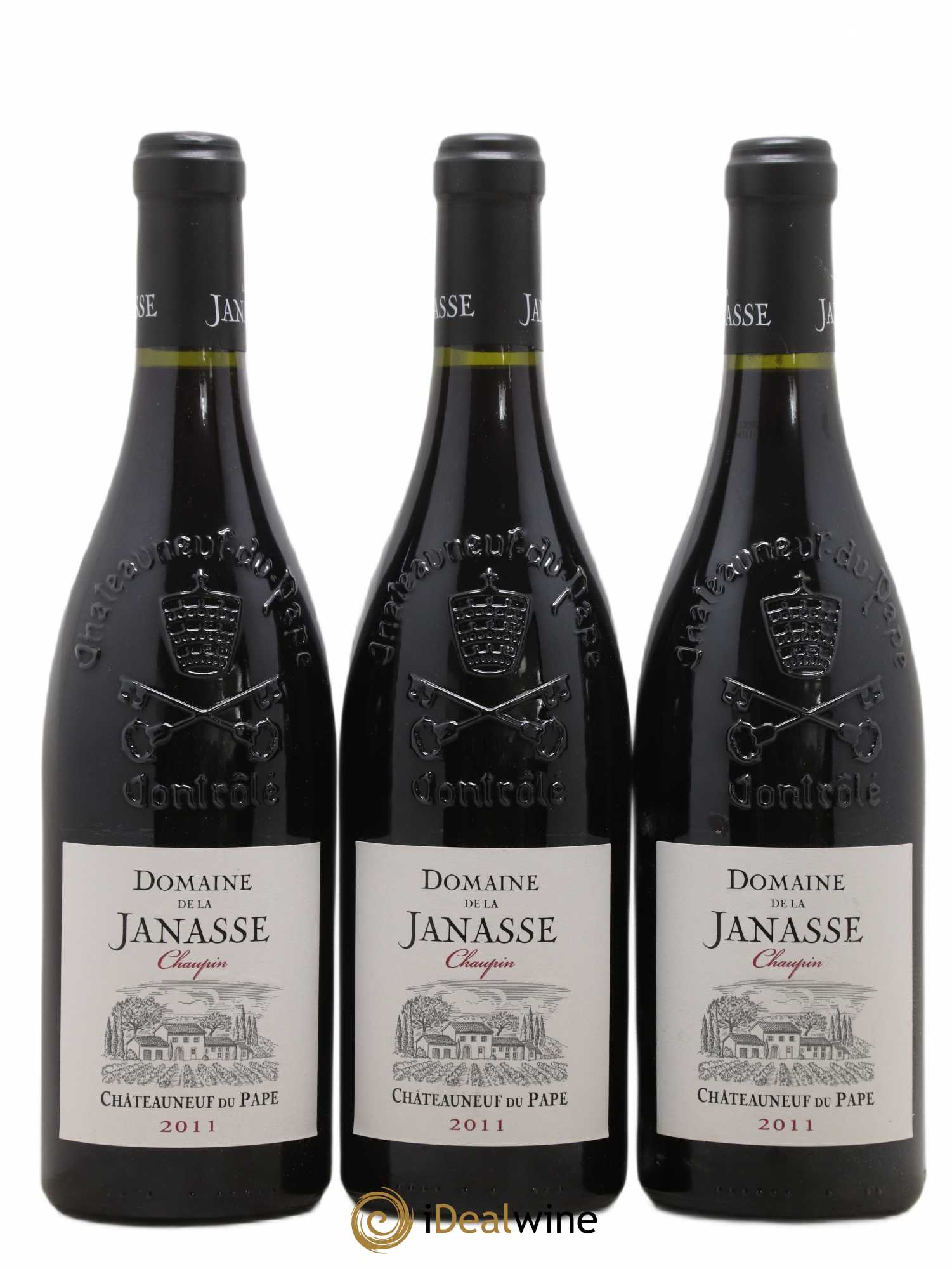 Châteauneuf-du-Pape Cuvée Chaupin La Janasse (Domaine de) 2011 - Lot de 3 bouteilles - 0