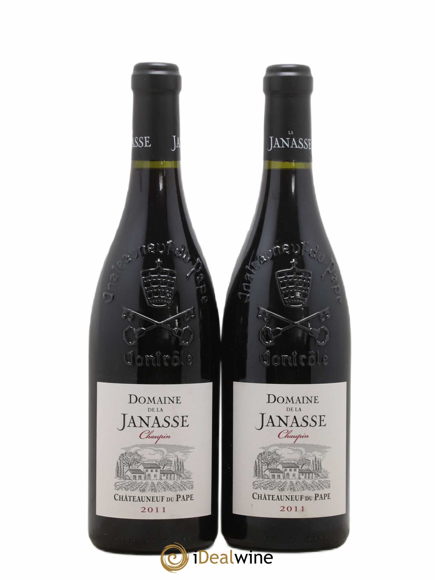 Châteauneuf-du-Pape Cuvée Chaupin La Janasse (Domaine de) 2011 - Lot de 2 bouteilles - 0