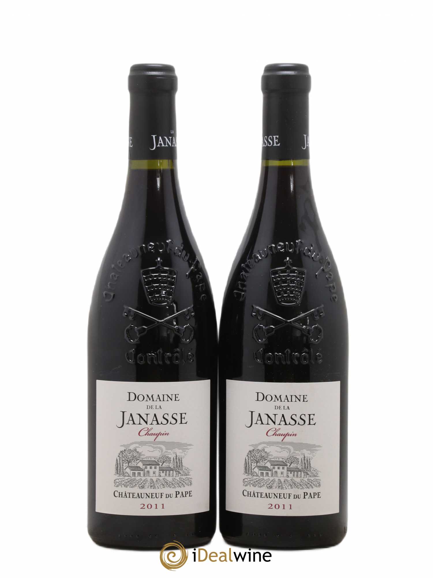 Châteauneuf-du-Pape Cuvée Chaupin La Janasse (Domaine de) (sans prix de réserve) 2011 - Lot de 2 bouteilles - 0