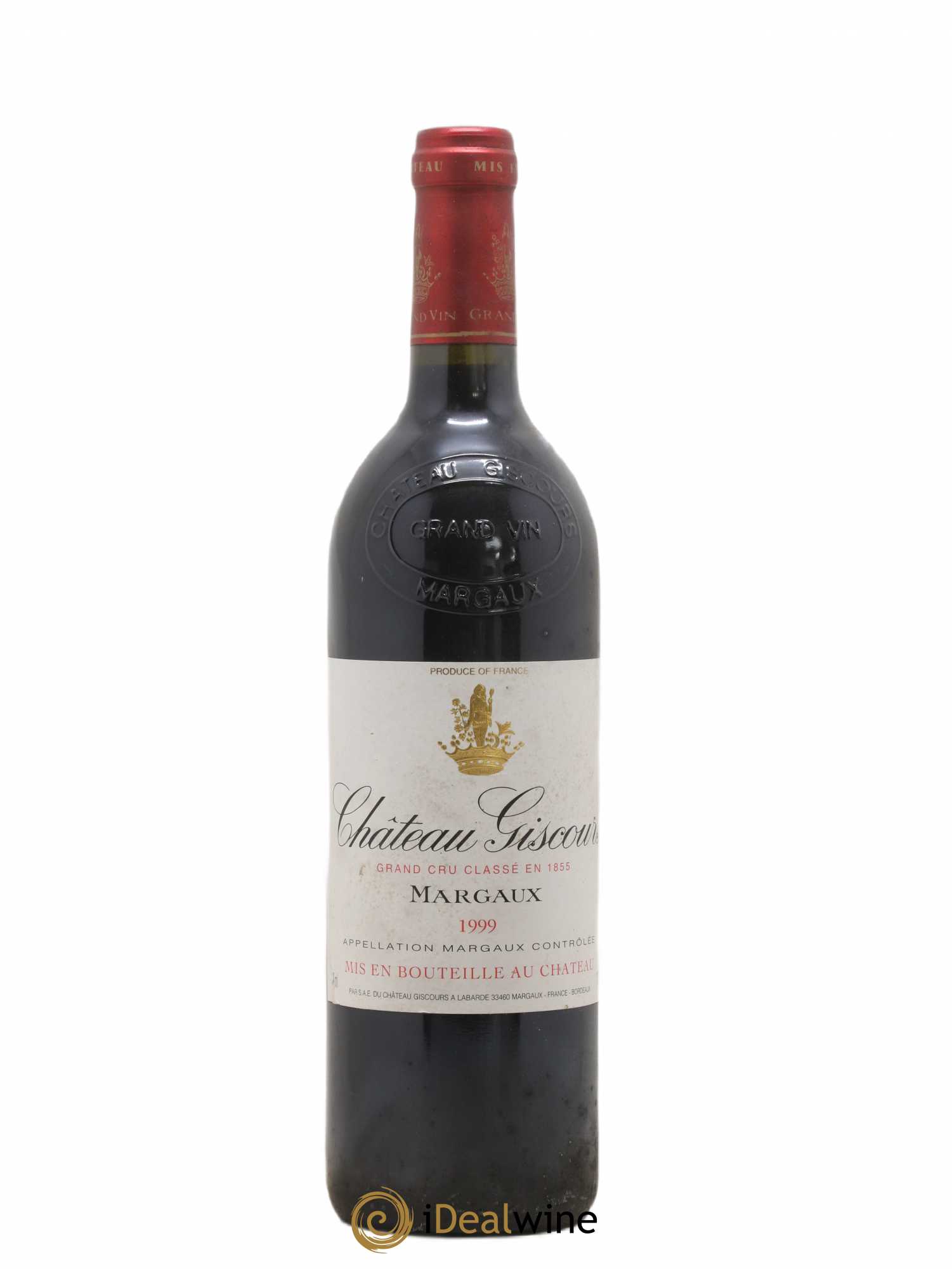 Château Giscours 3ème Grand Cru Classé 1999 - Lot de 1 bouteille - 0
