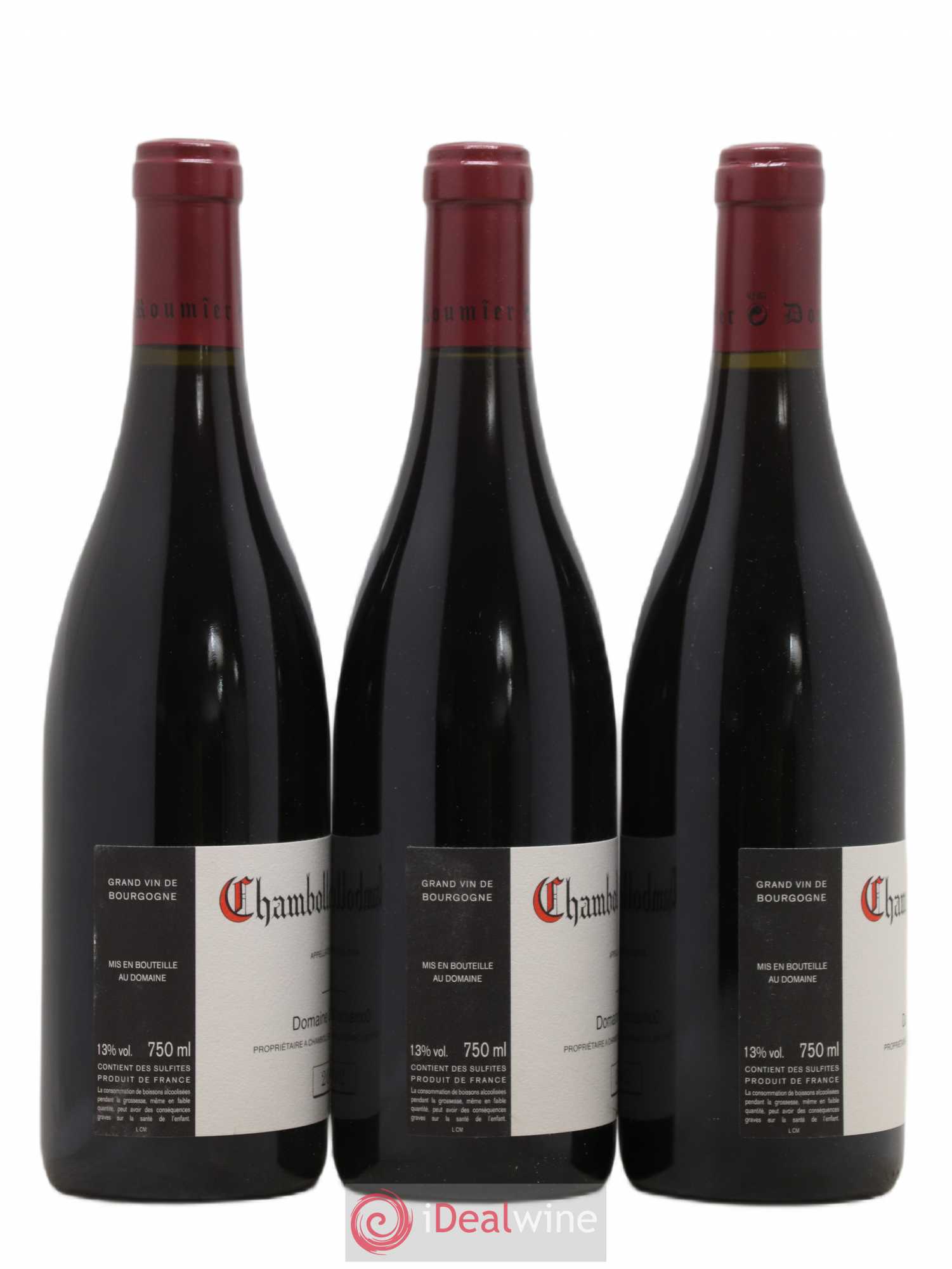 Chambolle-Musigny Georges Roumier (Domaine) 2010 - Lot de 3 bouteilles - 1