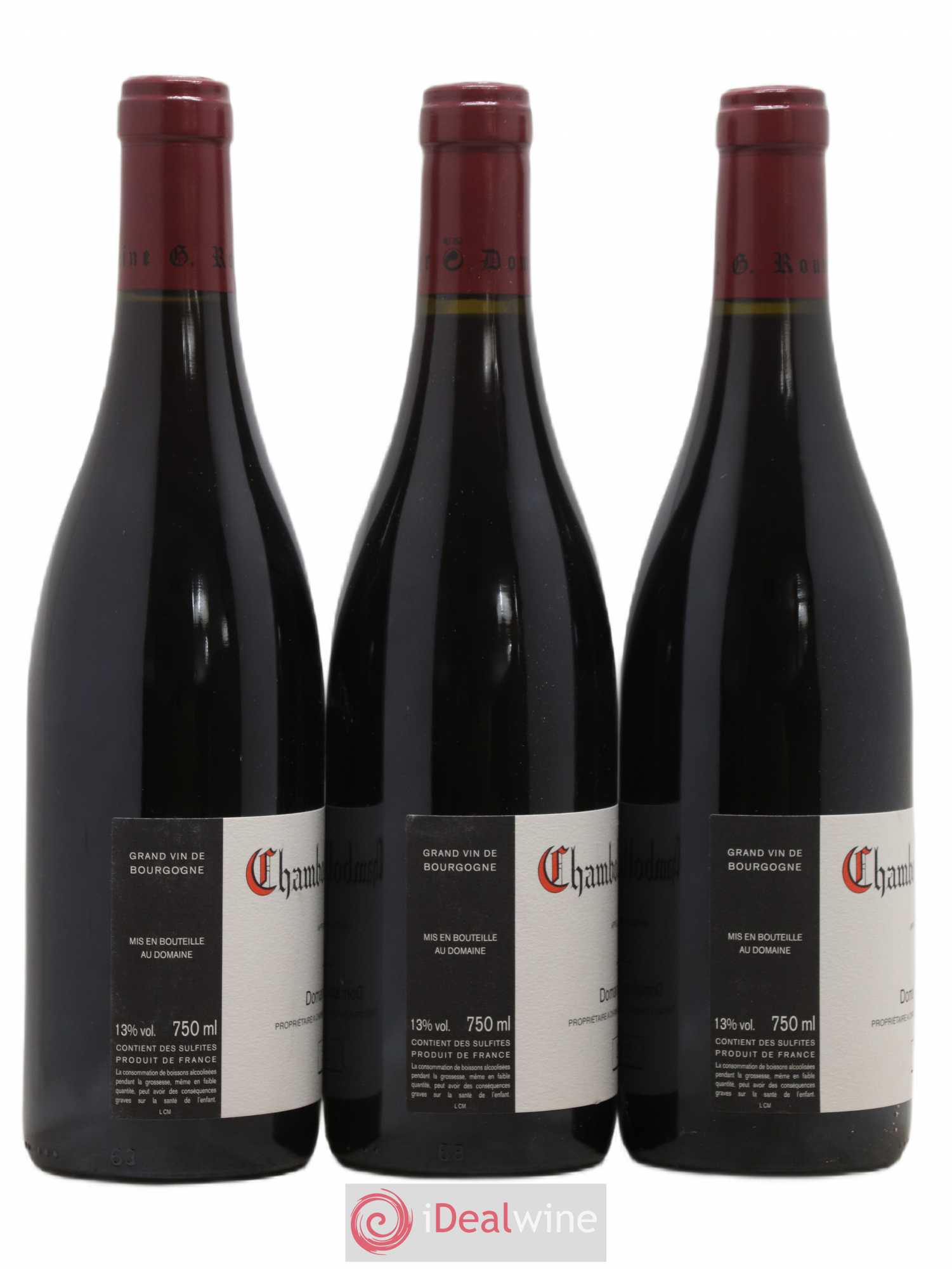 Chambolle-Musigny Georges Roumier (Domaine) 2011 - Lot de 3 bouteilles - 1