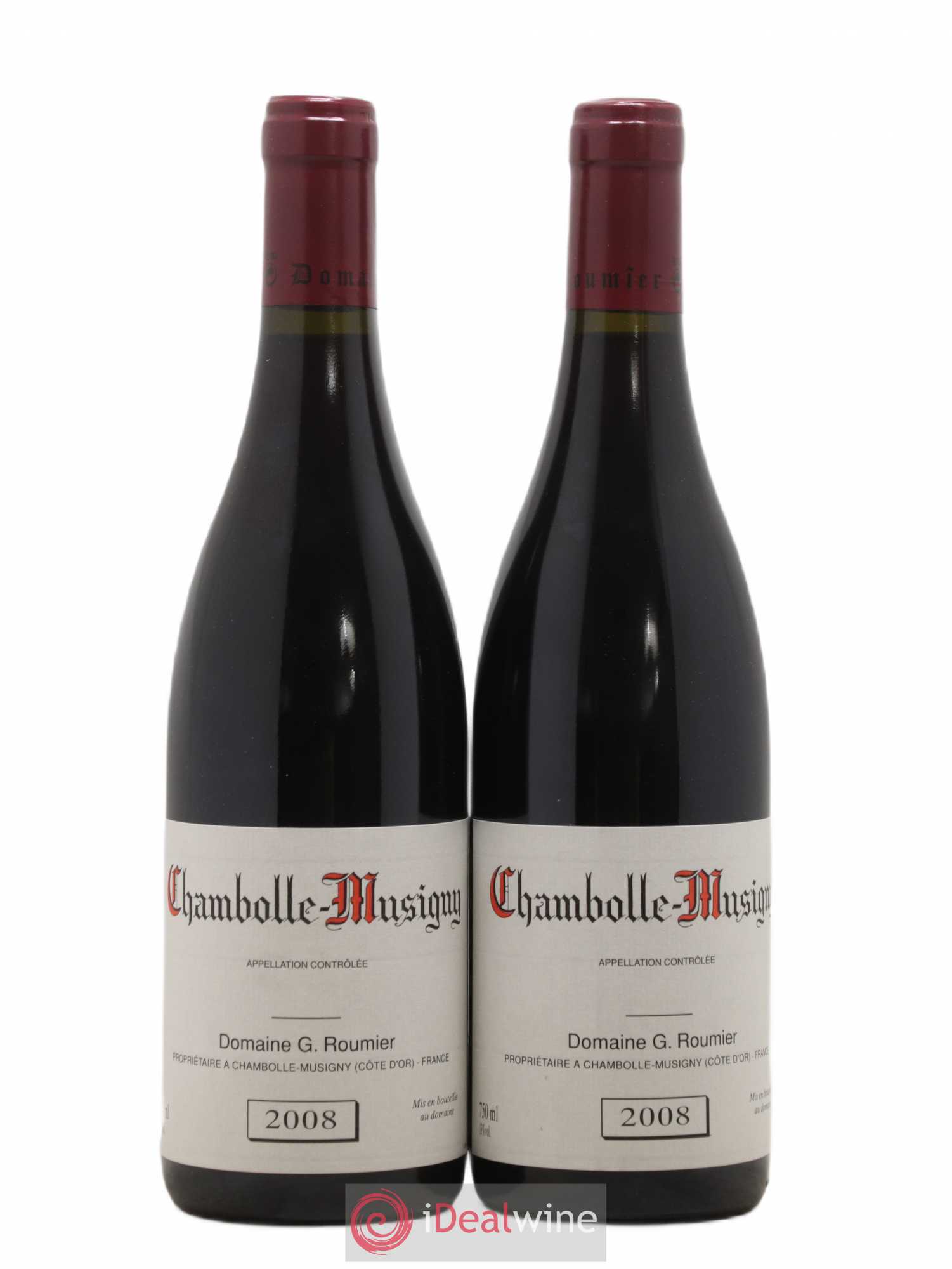 Chambolle-Musigny Georges Roumier (Domaine) 2008 - Lot de 2 bouteilles - 0