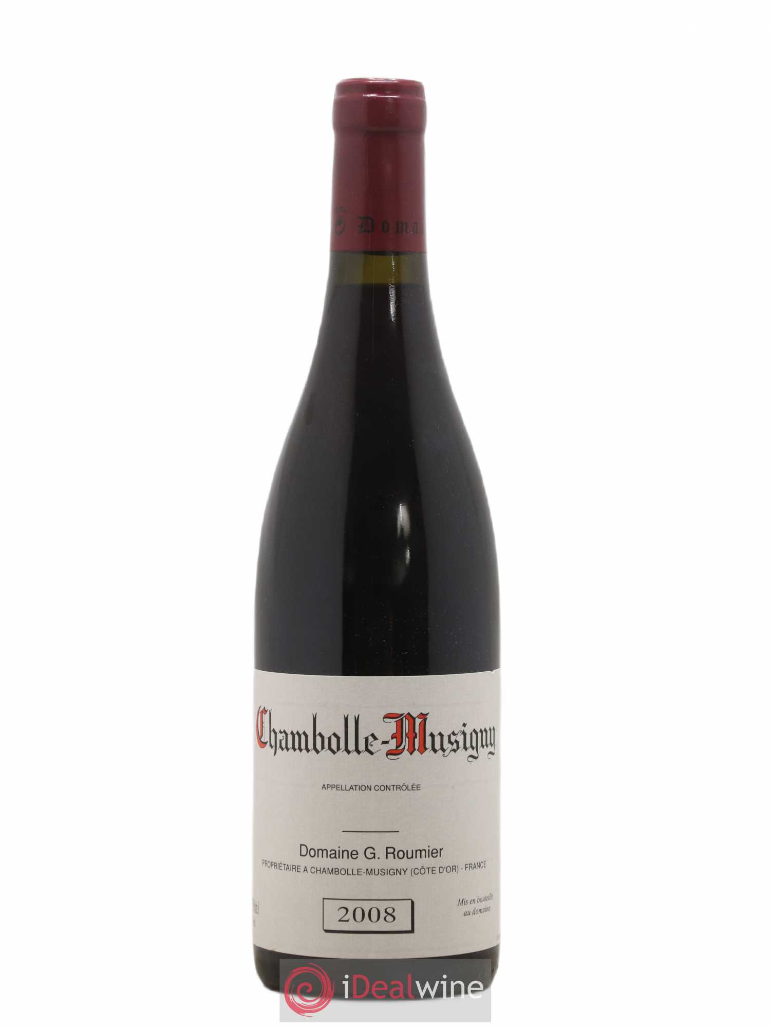 Chambolle-Musigny Georges Roumier (Domaine) 2008 - Lot de 1 bouteille - 0