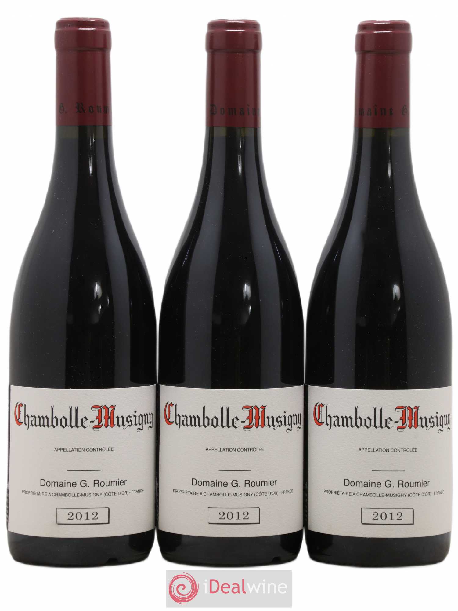 Chambolle-Musigny Georges Roumier (Domaine) 2012 - Posten von 3 Flaschen - 0