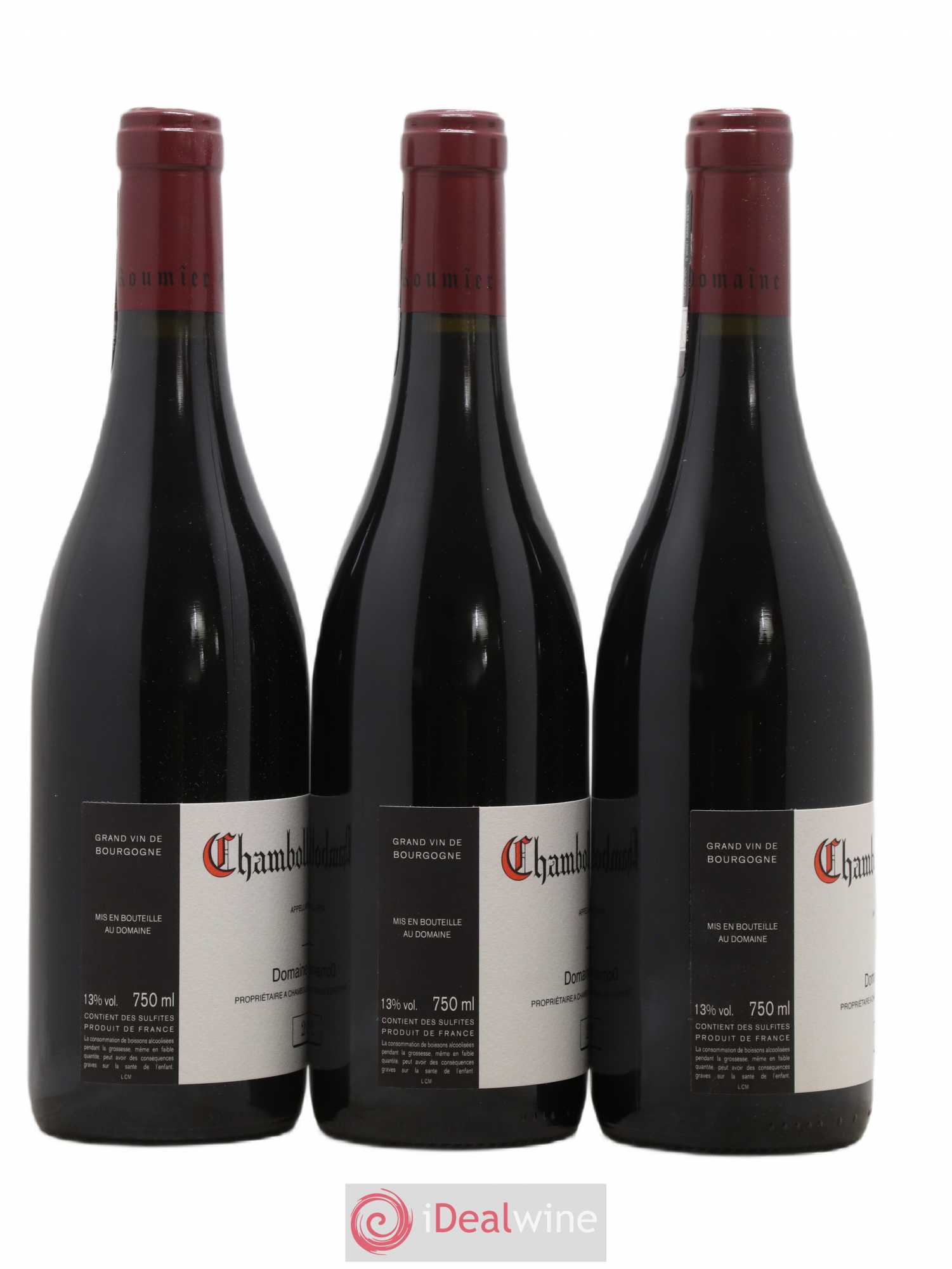 Chambolle-Musigny Georges Roumier (Domaine) 2013 - Posten von 3 Flaschen - 1