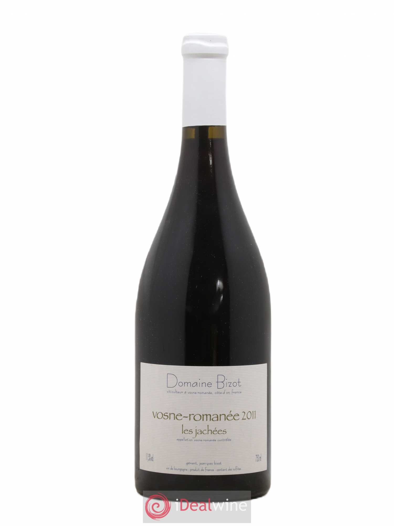 Vosne-Romanée Les Jachées Bizot (Domaine) 2011 - Lot de 1 bouteille - 0