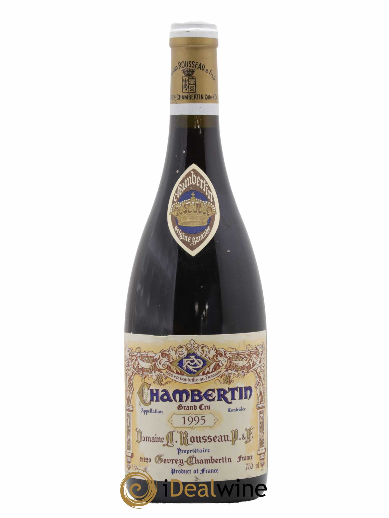 Chambertin Grand Cru Armand Rousseau (Domaine) 1995 - Lot de 1 bouteille - 0
