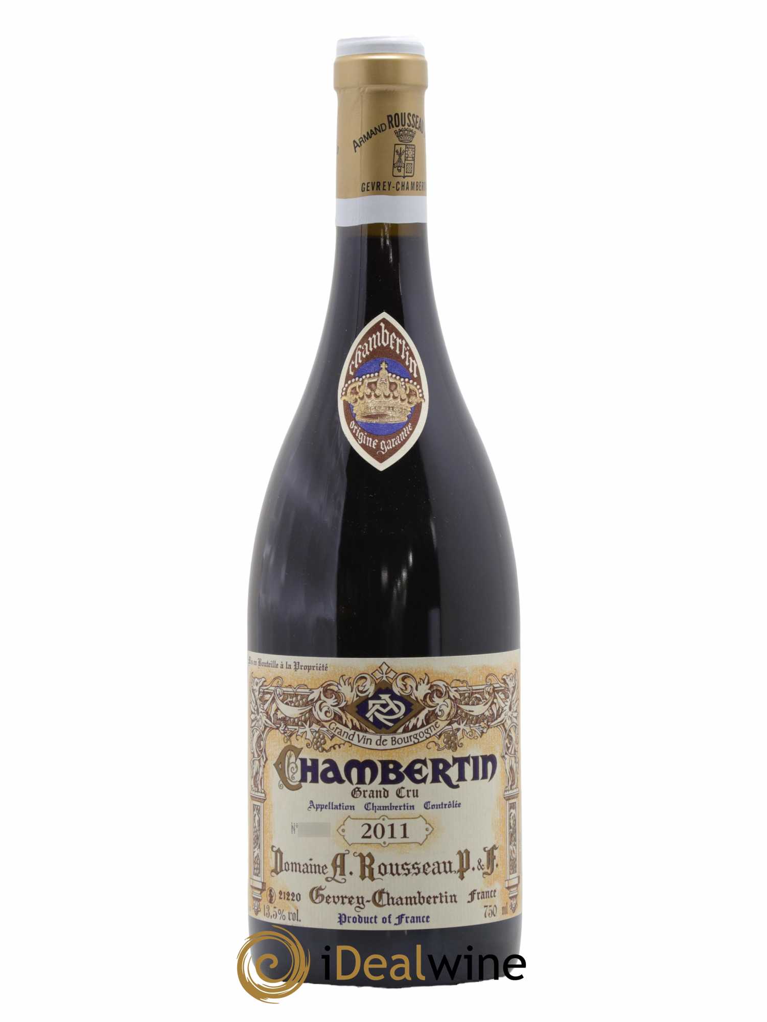 Chambertin Grand Cru Armand Rousseau (Domaine) 2011 - Lot de 1 bouteille - 0