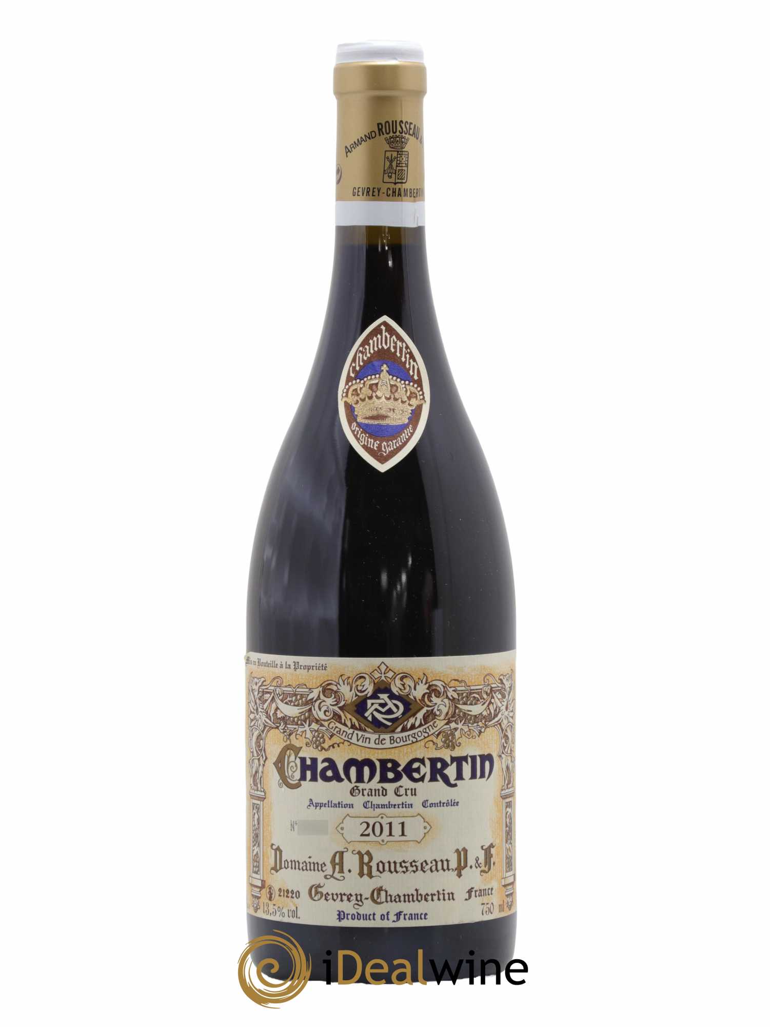 Chambertin Grand Cru Armand Rousseau (Domaine) 2011 - Lot de 1 bouteille - 0