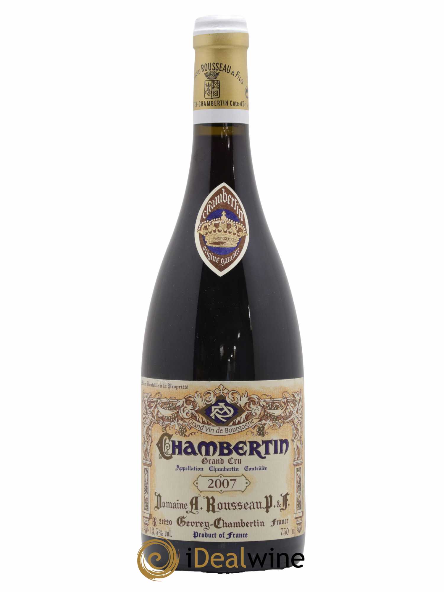 Chambertin Grand Cru Armand Rousseau (Domaine) 2007 - Lot de 1 bouteille - 0