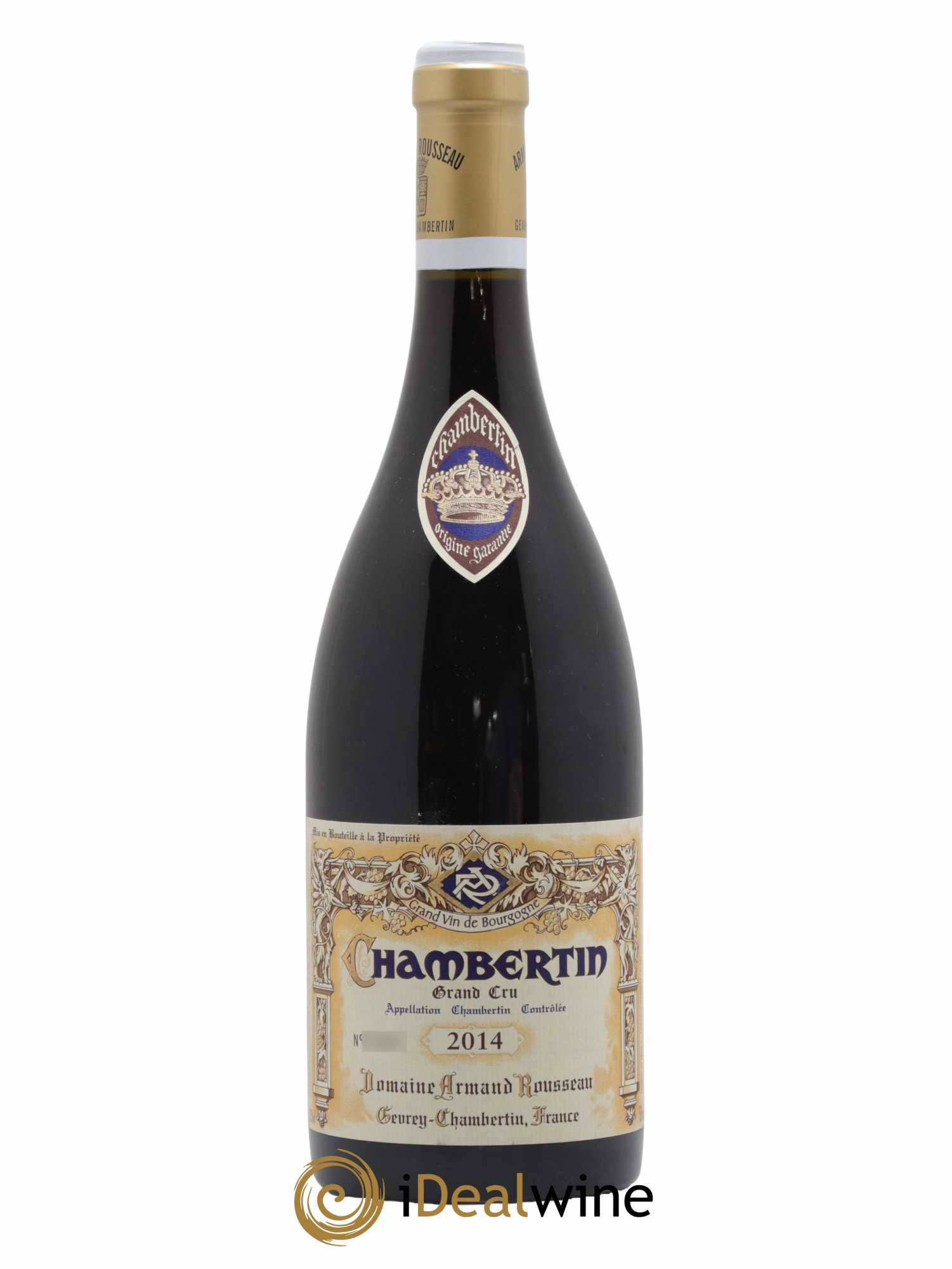 Chambertin Grand Cru Armand Rousseau (Domaine) 2014 - Lot de 1 bouteille - 0