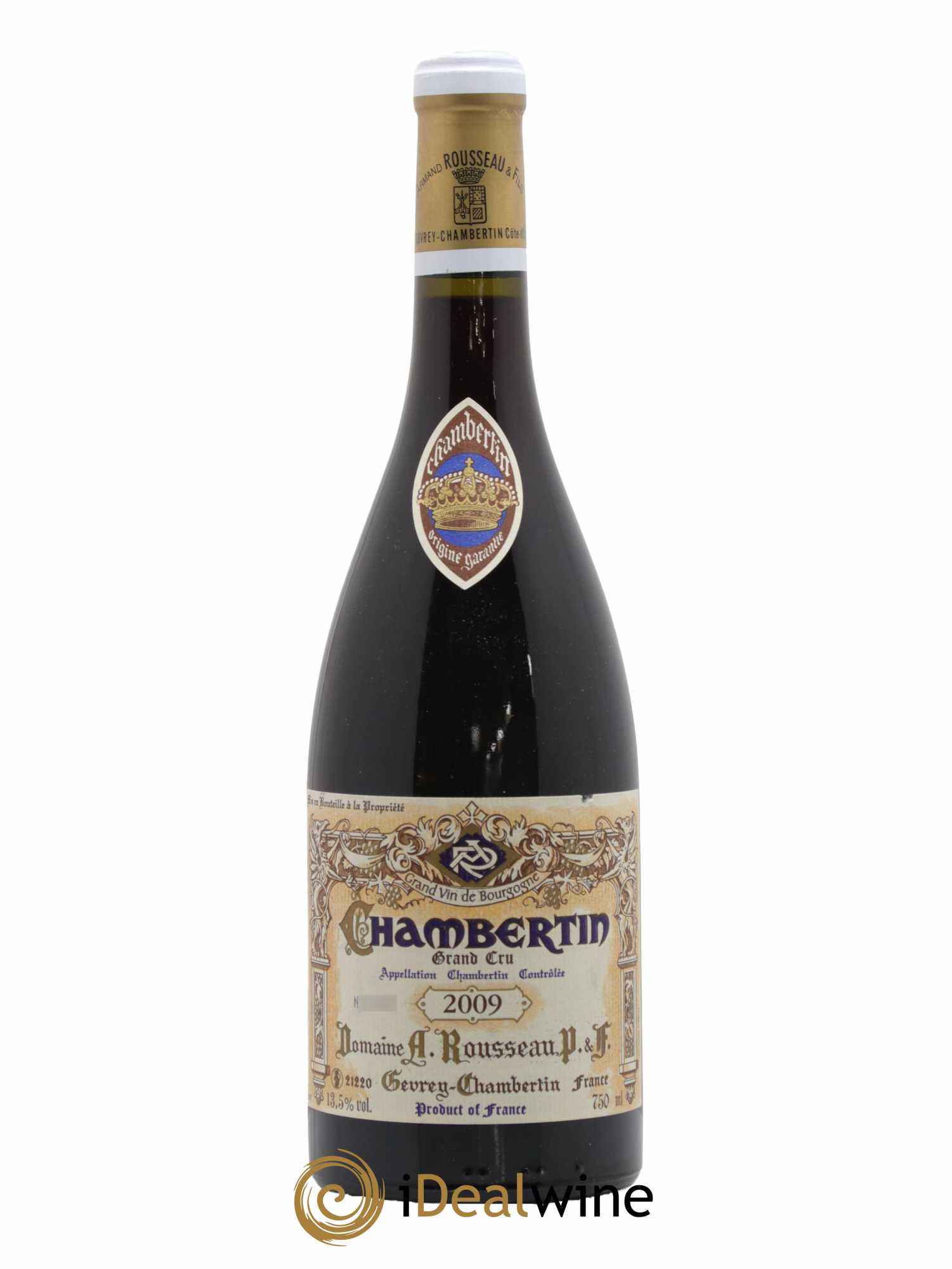 Chambertin Grand Cru Armand Rousseau (Domaine) 2009 - Lot de 1 bouteille - 0