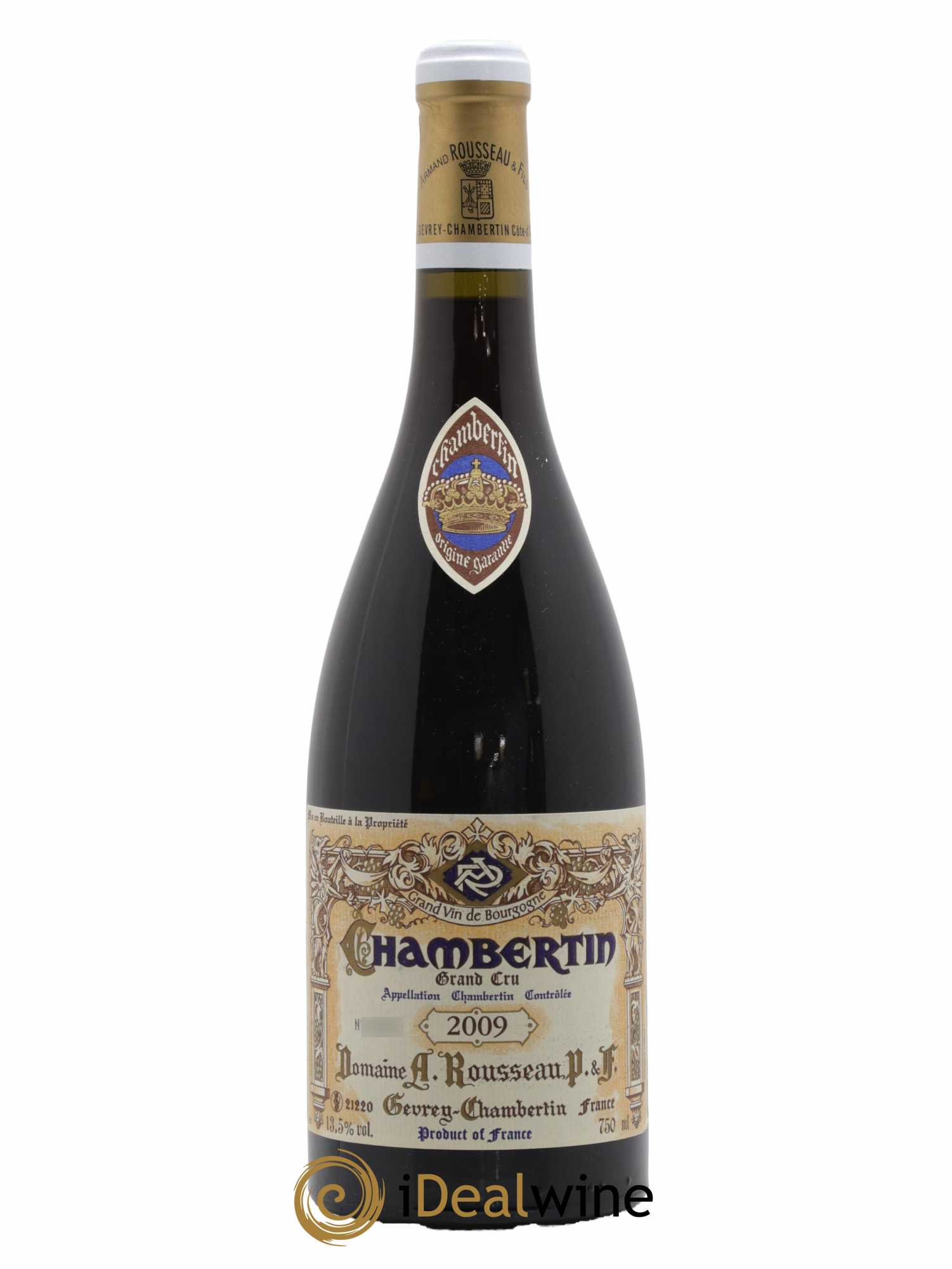 Chambertin Grand Cru Armand Rousseau (Domaine) 2009 - Lot de 1 bouteille - 0