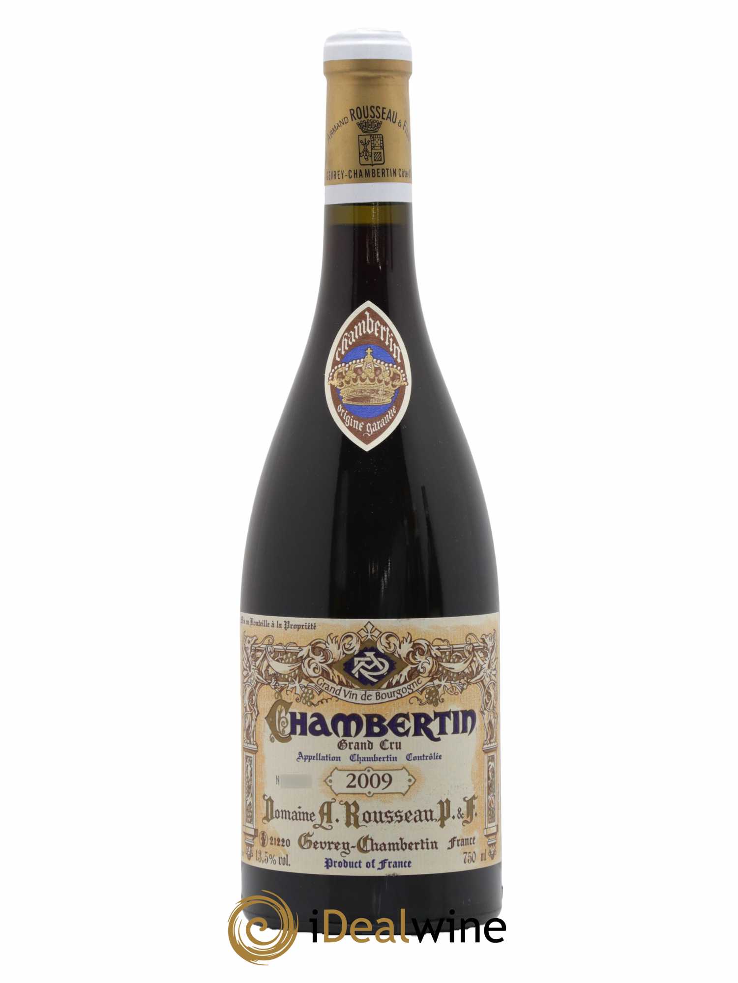 Chambertin Grand Cru Armand Rousseau (Domaine) 2009 - Lot de 1 bouteille - 0