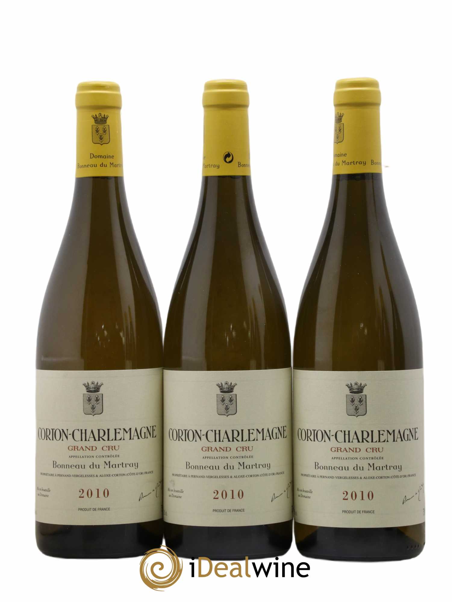 Corton-Charlemagne Grand Cru Bonneau du Martray (Domaine) 2010 - Lot de 6 bouteilles - 1