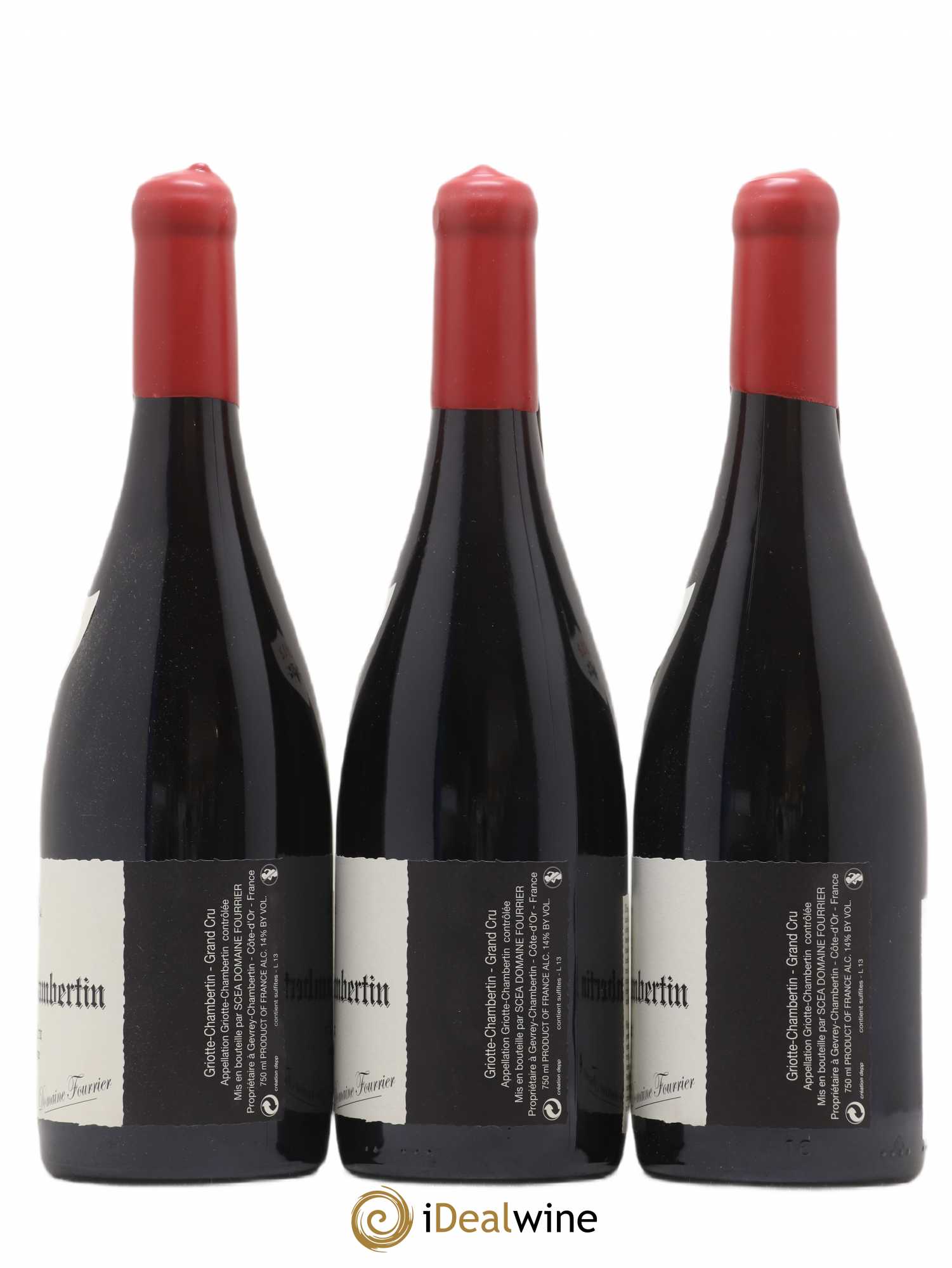 Griotte-Chambertin Grand Cru Vieille Vigne Fourrier (Domaine) 2012 - Lot de 3 bouteilles - 1