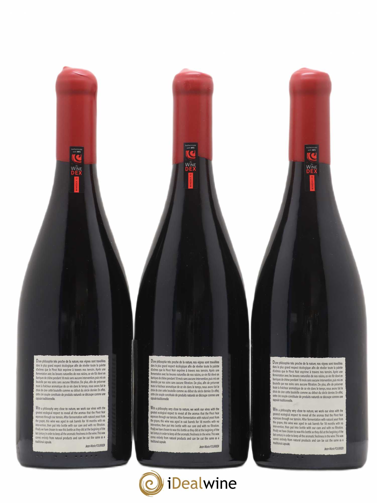 Griotte-Chambertin Grand Cru Vieille Vigne Fourrier (Domaine) 2012 - Lot de 3 bouteilles - 2
