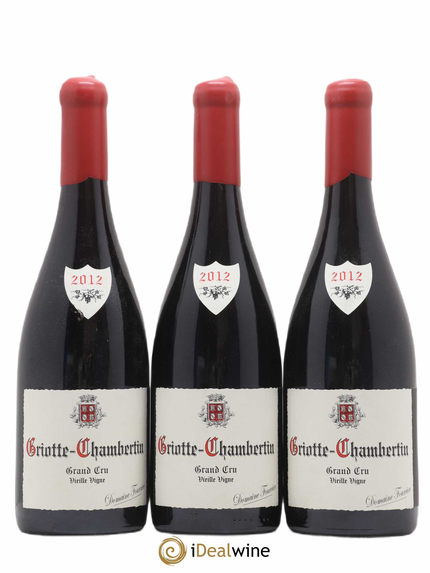 Griotte-Chambertin Grand Cru Vieille Vigne Fourrier (Domaine) 2012 - Lot de 3 bouteilles - 0