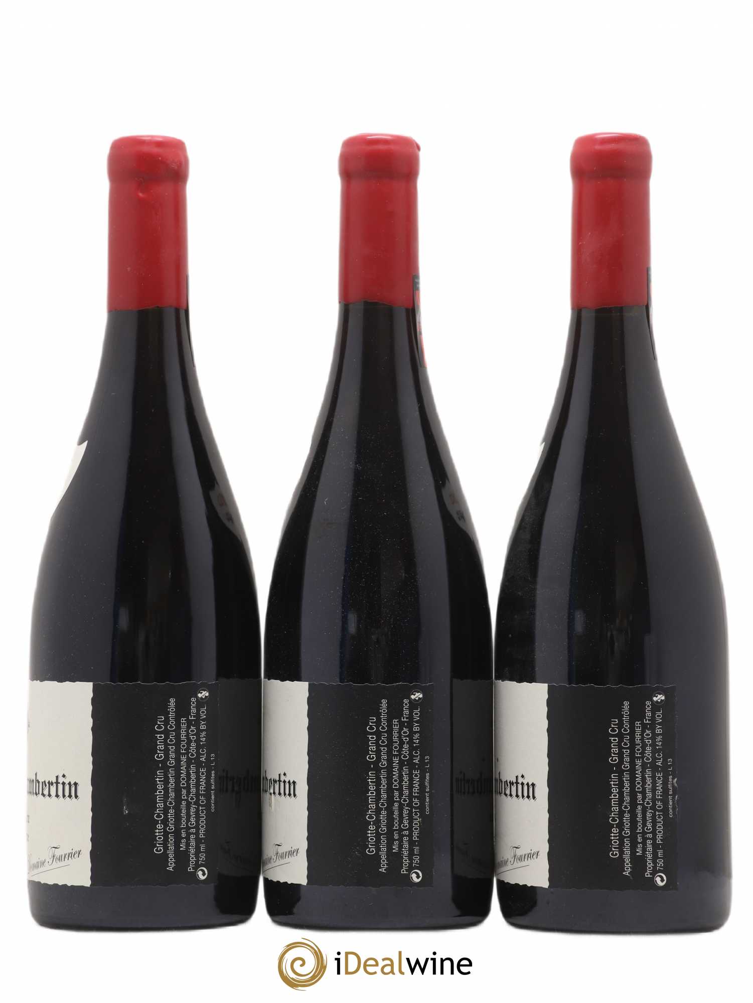Griotte-Chambertin Grand Cru Vieille Vigne Fourrier (Domaine) 2013 - Lot de 3 bouteilles - 1