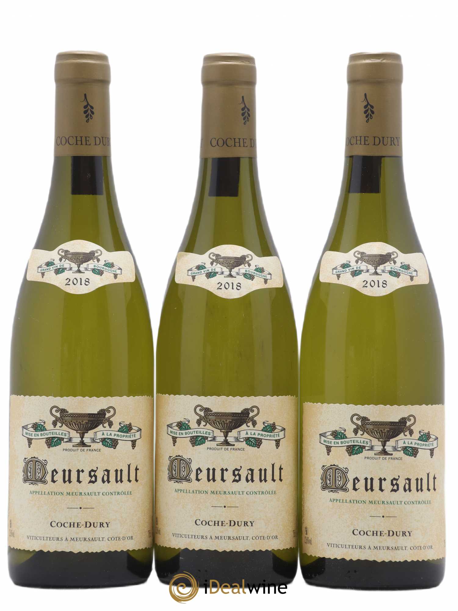 Meursault Coche Dury (Domaine) 2018 - Lot de 3 bouteilles - 0