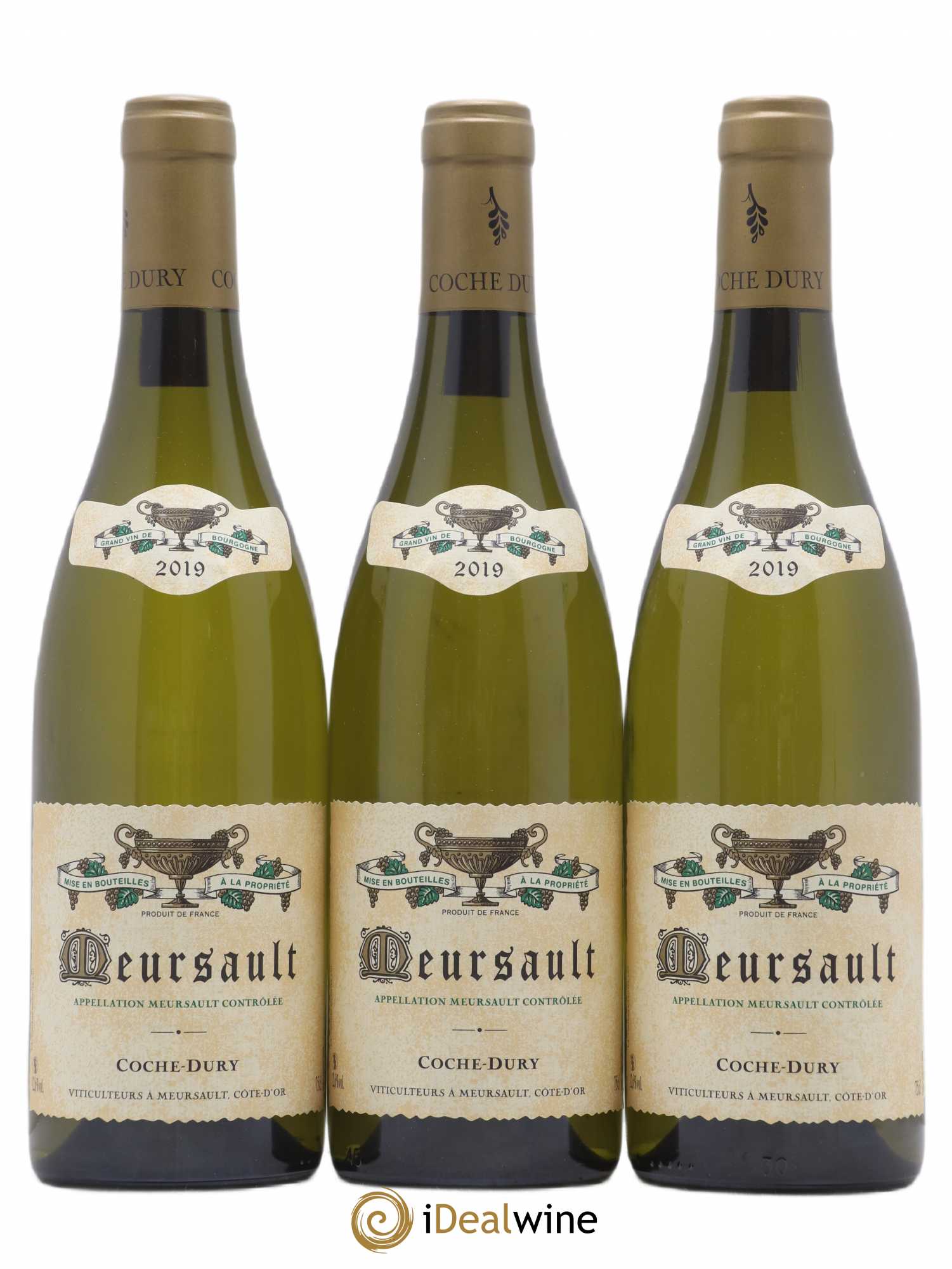 Meursault Coche Dury (Domaine) 2019 - Lot de 3 bouteilles - 0