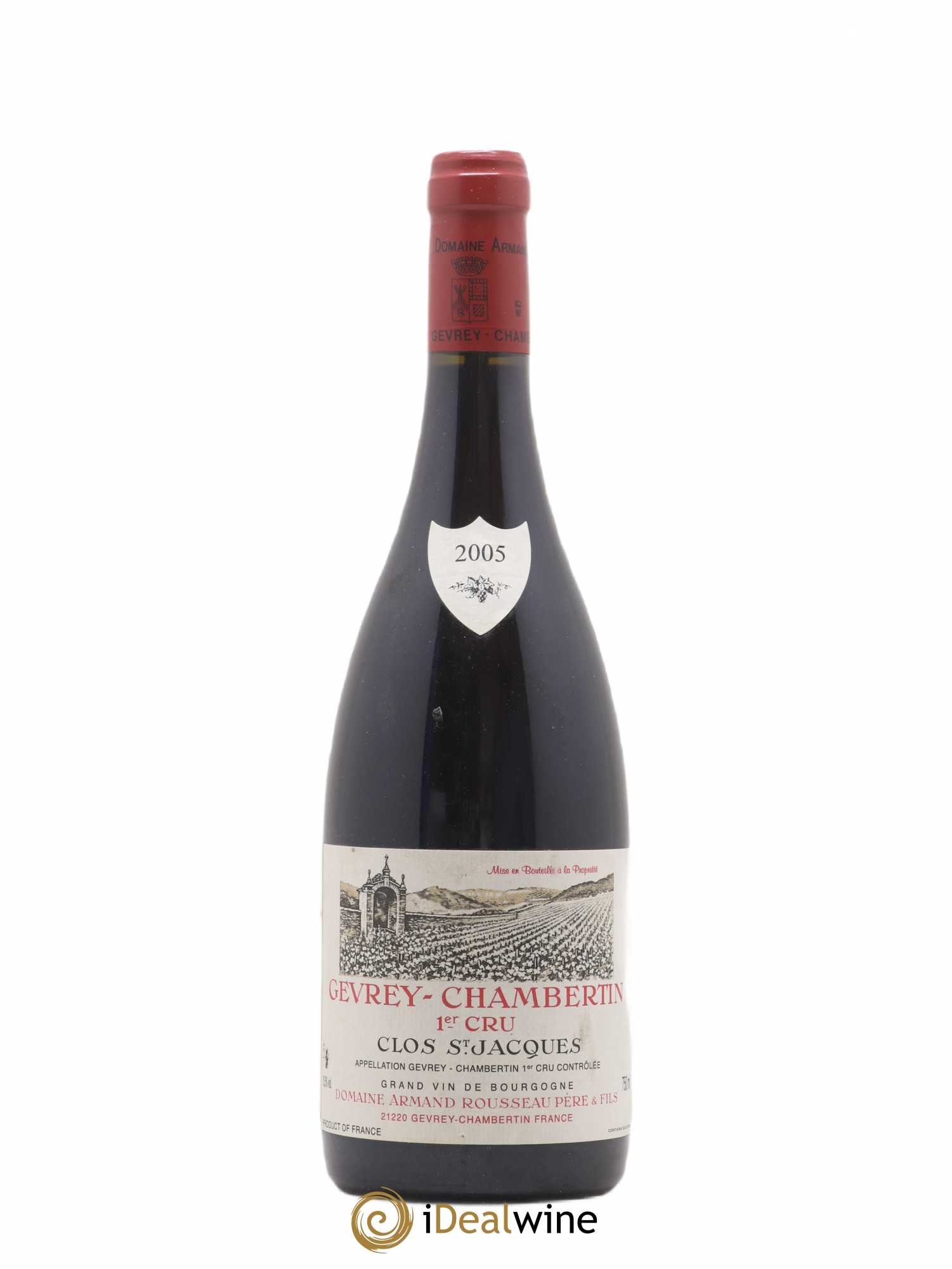 Gevrey-Chambertin 1er Cru Clos Saint-Jacques Armand Rousseau (Domaine) 2005 - Lot de 1 bouteille - 0