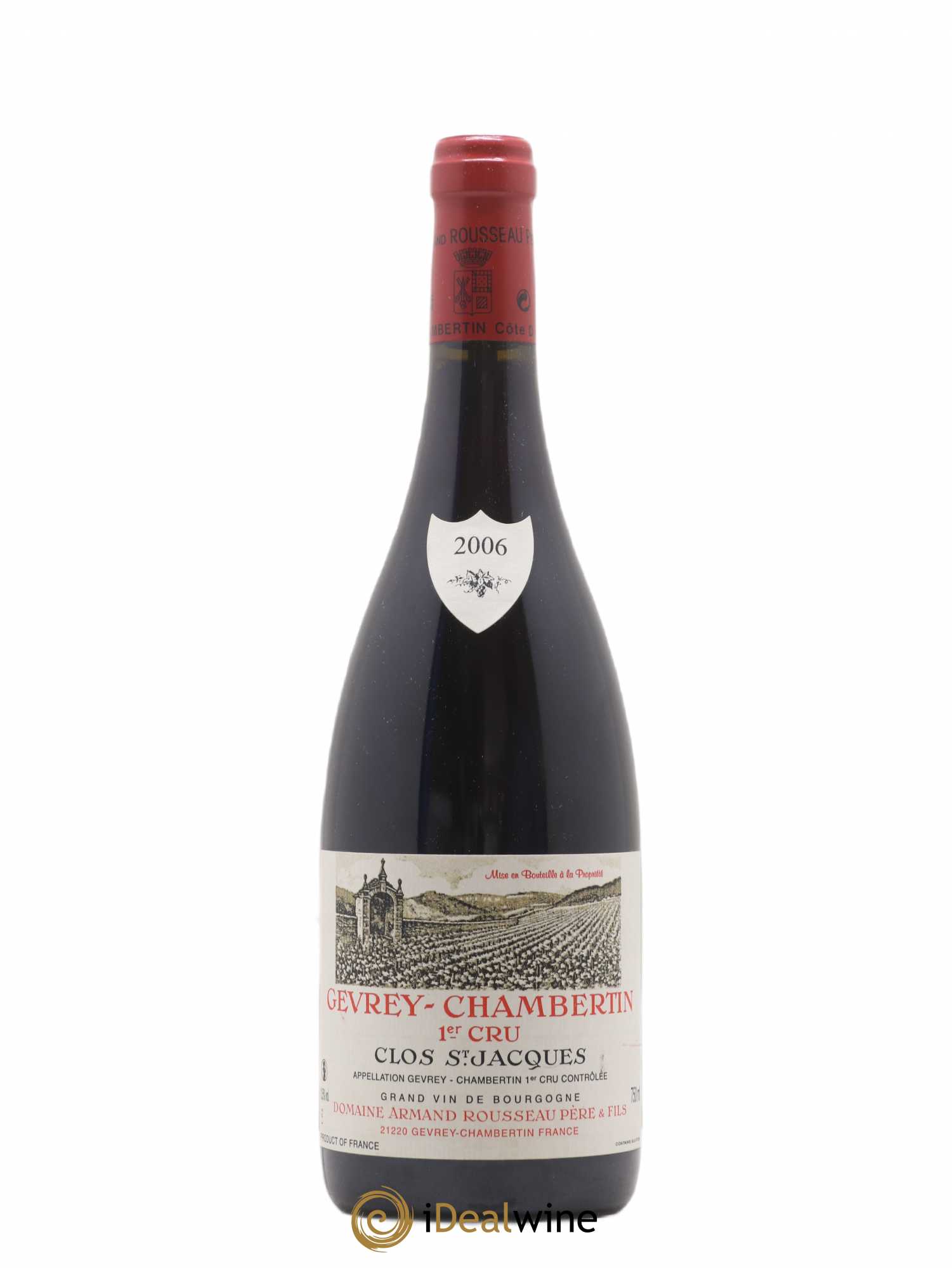 Gevrey-Chambertin 1er Cru Clos Saint-Jacques Armand Rousseau (Domaine) 2006 - Lot de 1 bouteille - 0