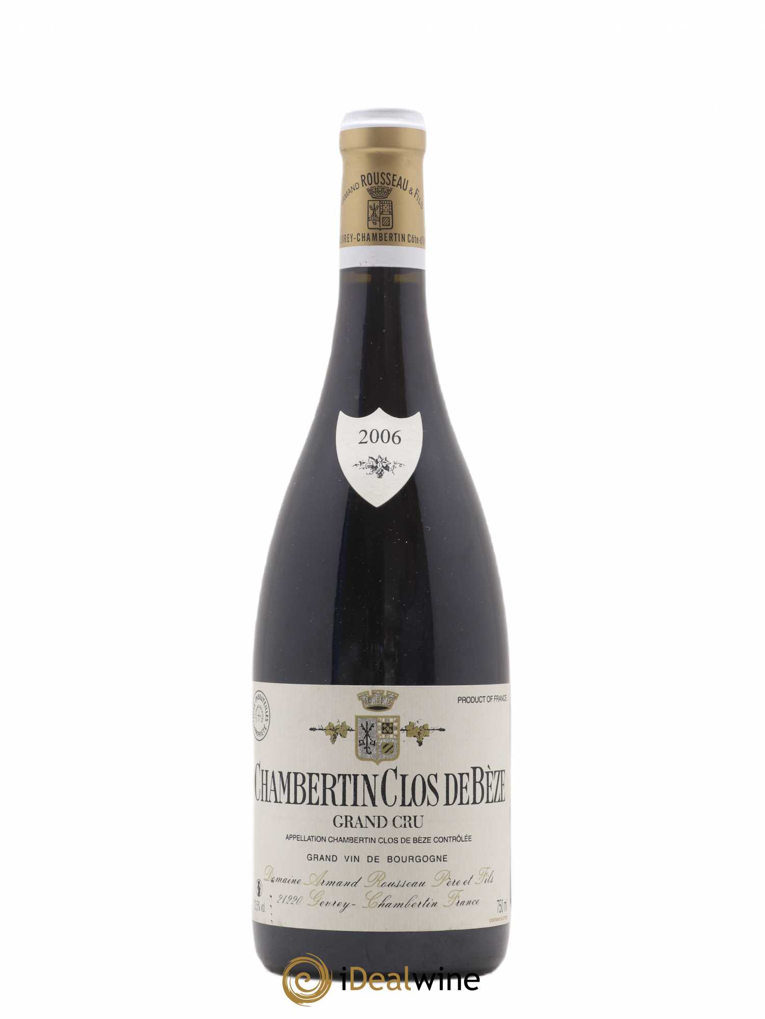 Chambertin Clos de Bèze Grand Cru Armand Rousseau (Domaine) 2006 - Lot de 1 bouteille - 0