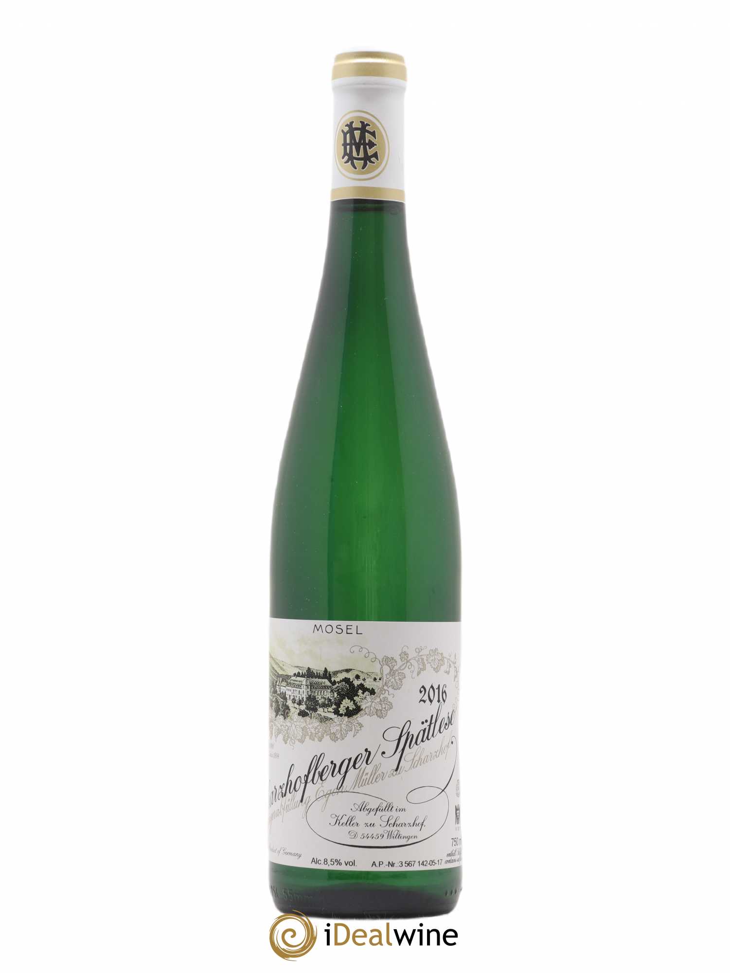 Riesling Scharzhofberger Spatlese Egon Muller 2016 - Posten von 1 Flasche - 0