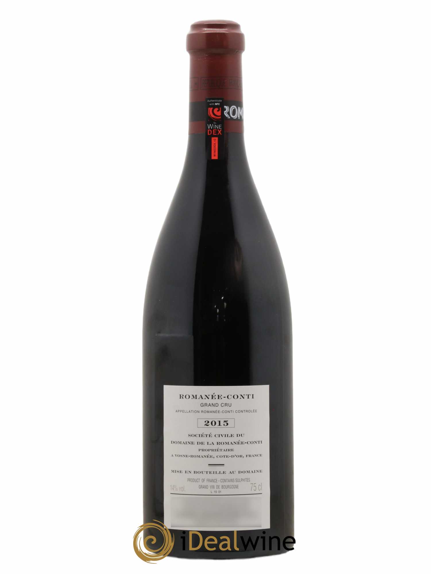 Romanée-Conti Grand Cru Domaine de la Romanée-Conti 2015 - Lotto di 1 bottiglia - 1