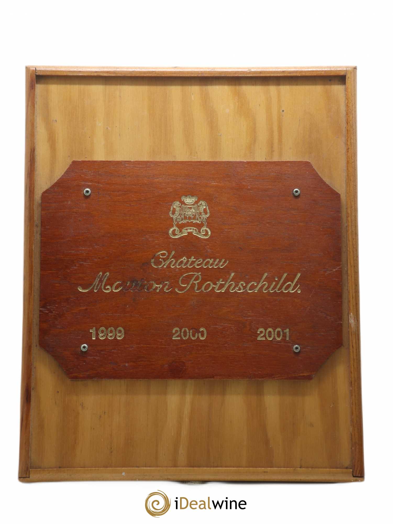 Caisse Mouton Rothschild 1999 2000 2001 - Lot de 3 bouteilles - 3