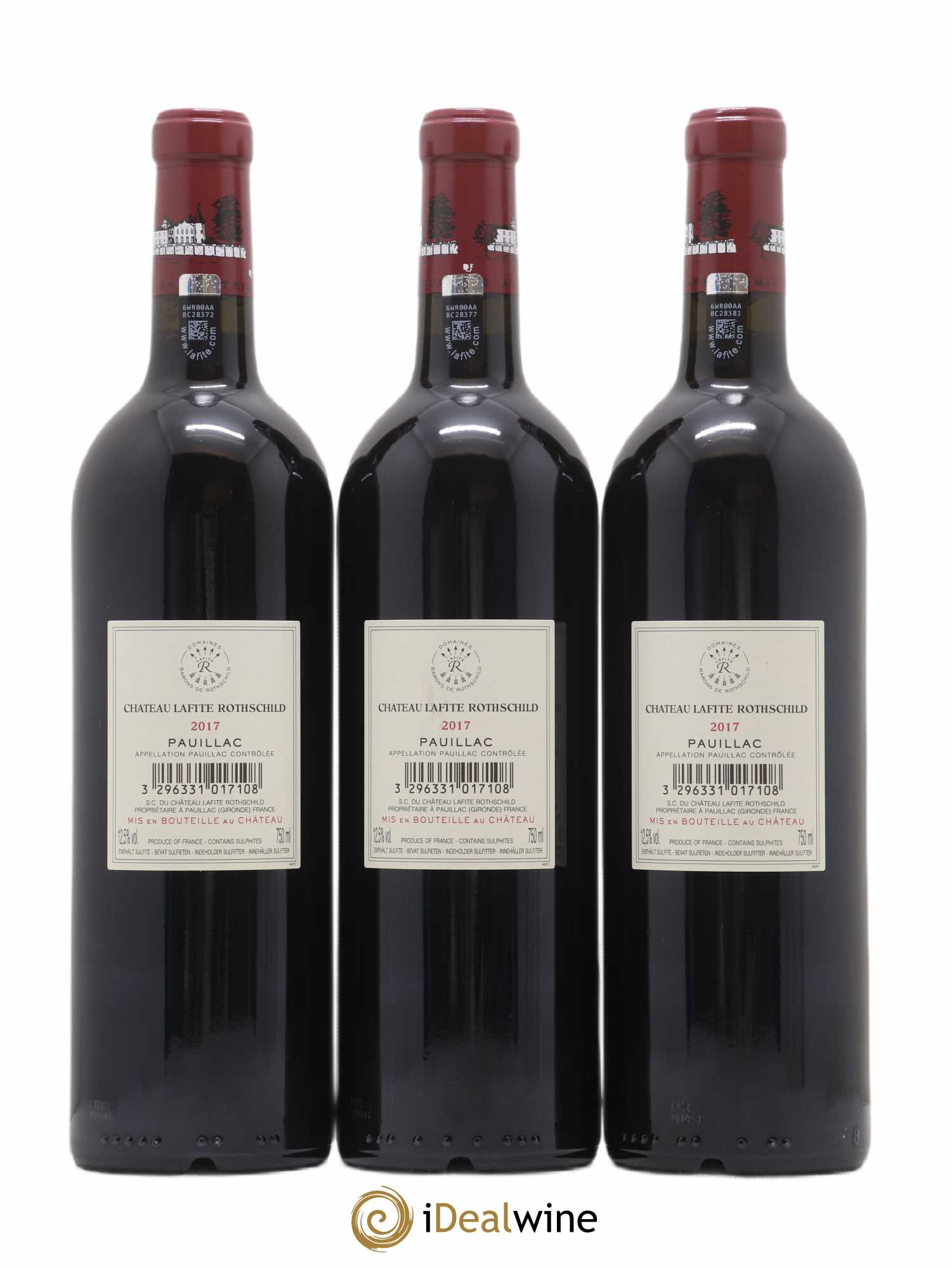 Château Lafite Rothschild 1er Grand Cru Classé 2017 - Lot de 6 bouteilles - 2