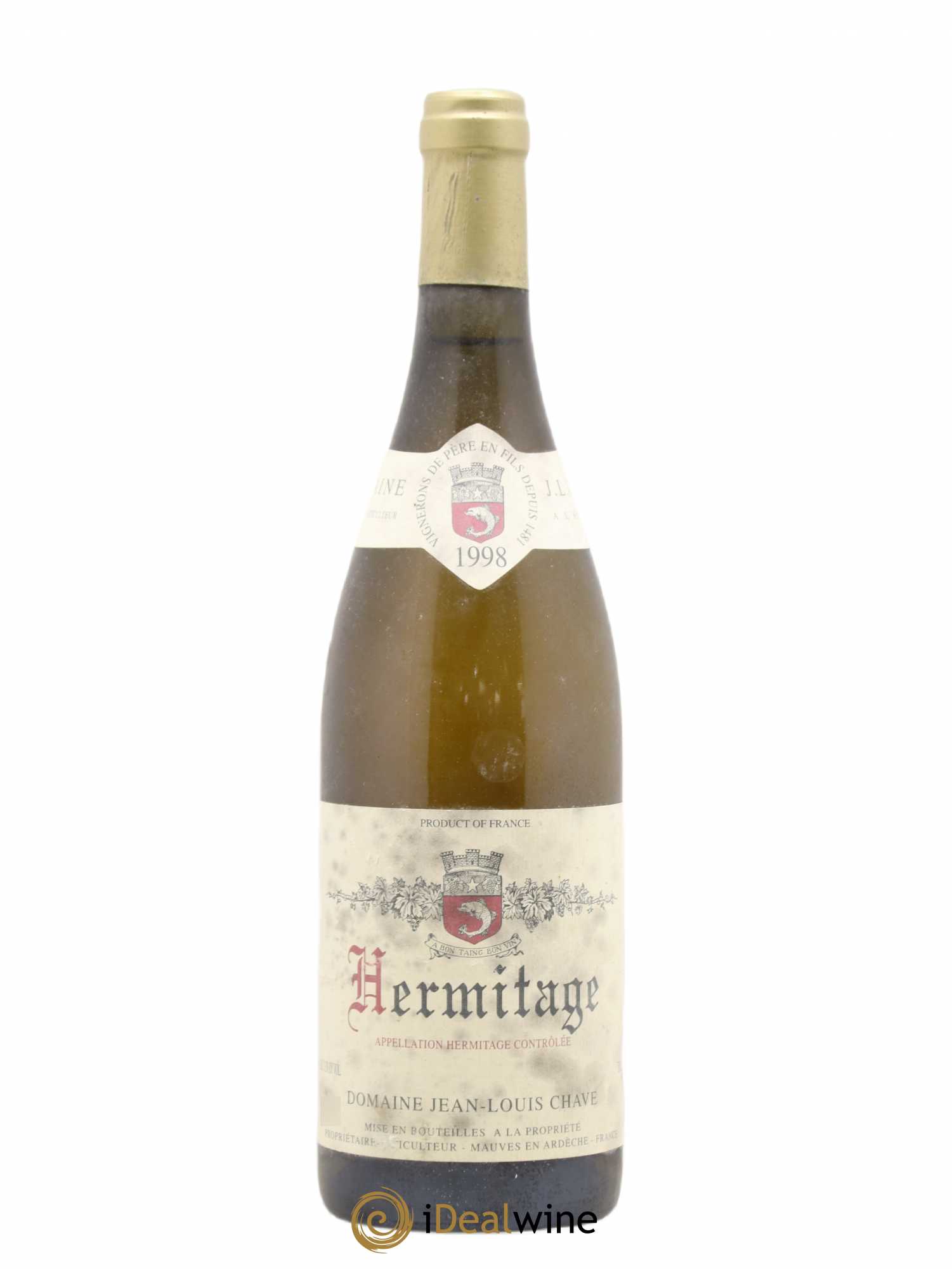 Hermitage Jean-Louis Chave 1998 - Lot de 1 bouteille - 0