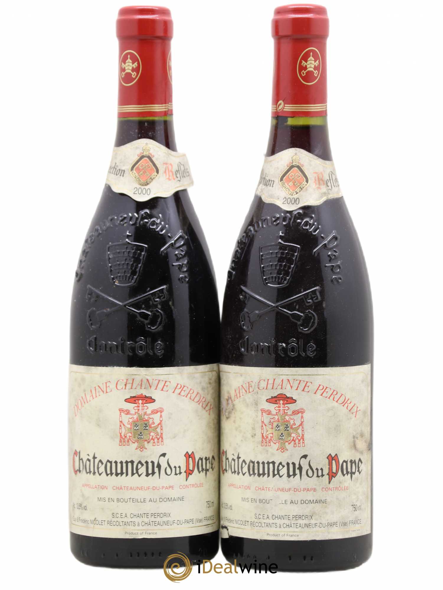 Châteauneuf-du-Pape Chante Perdrix 2000 - Lot de 2 bouteilles - 0